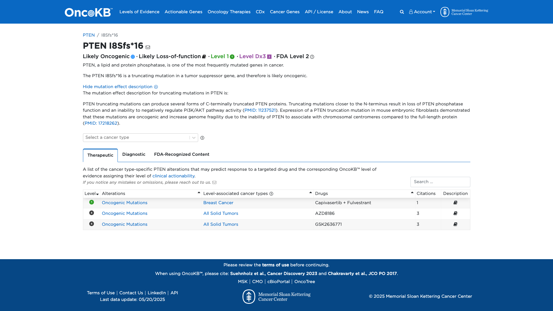 OncoKB Preview