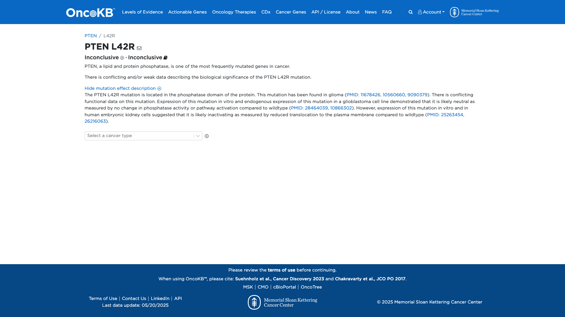 OncoKB Preview