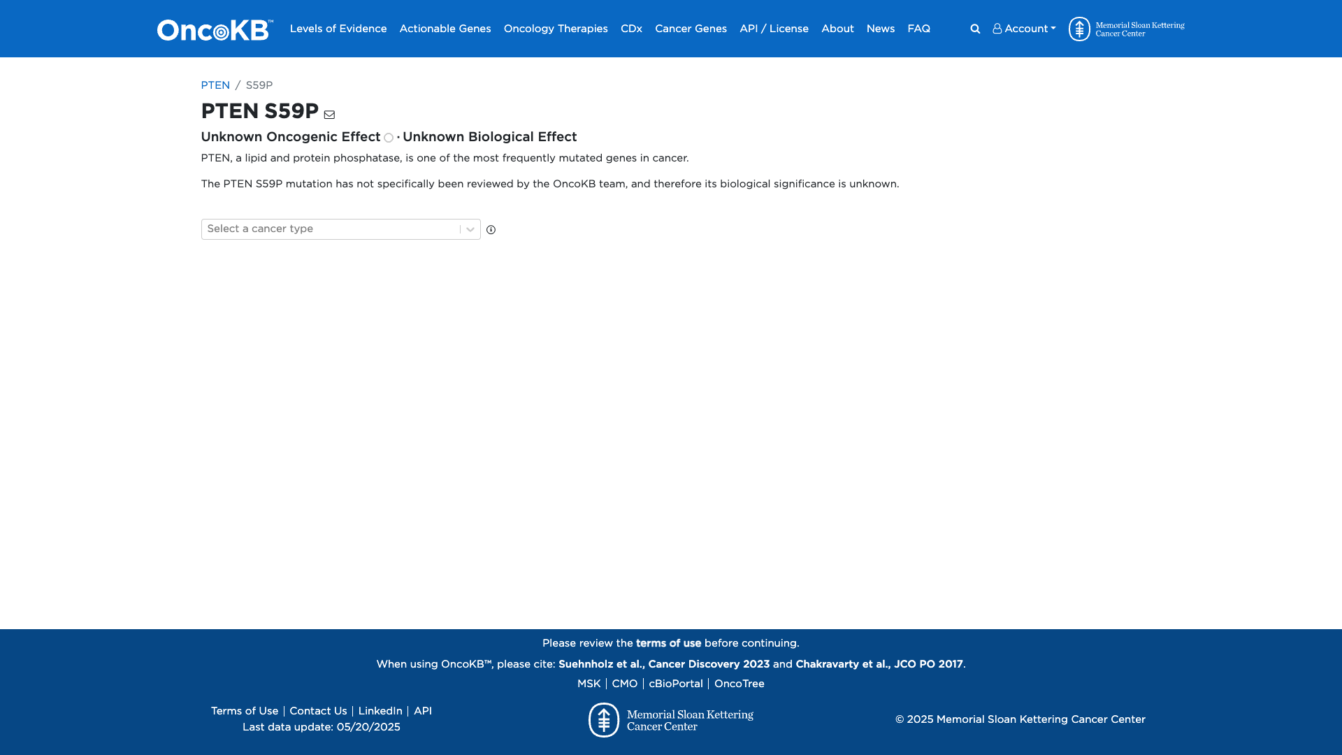 OncoKB Preview