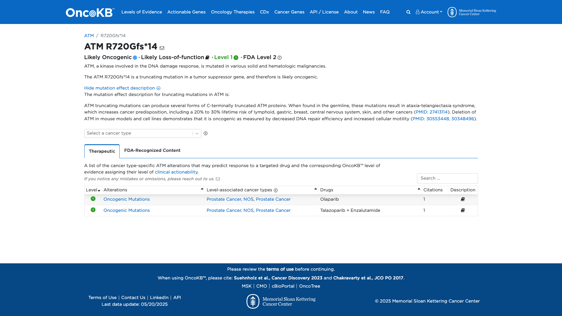 OncoKB Preview