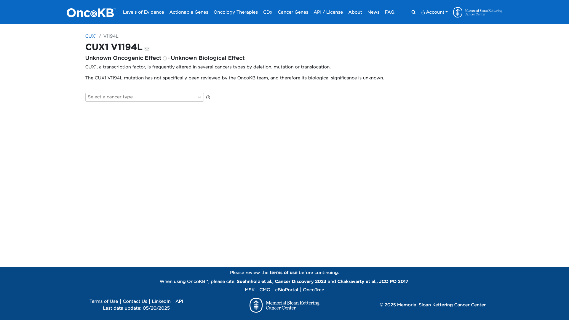 OncoKB Preview