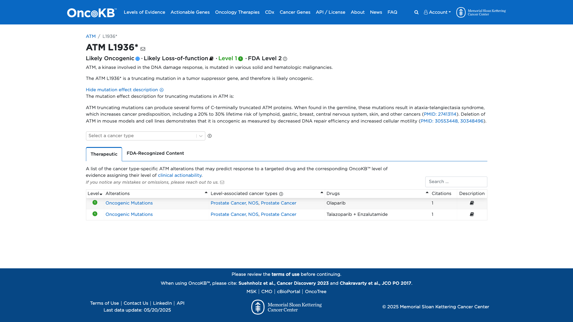 OncoKB Preview