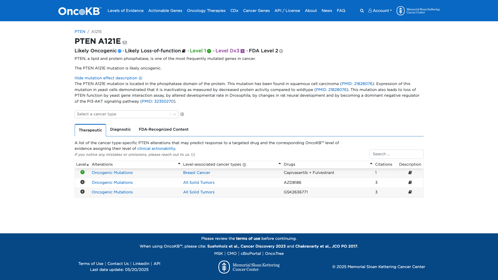 OncoKB Preview