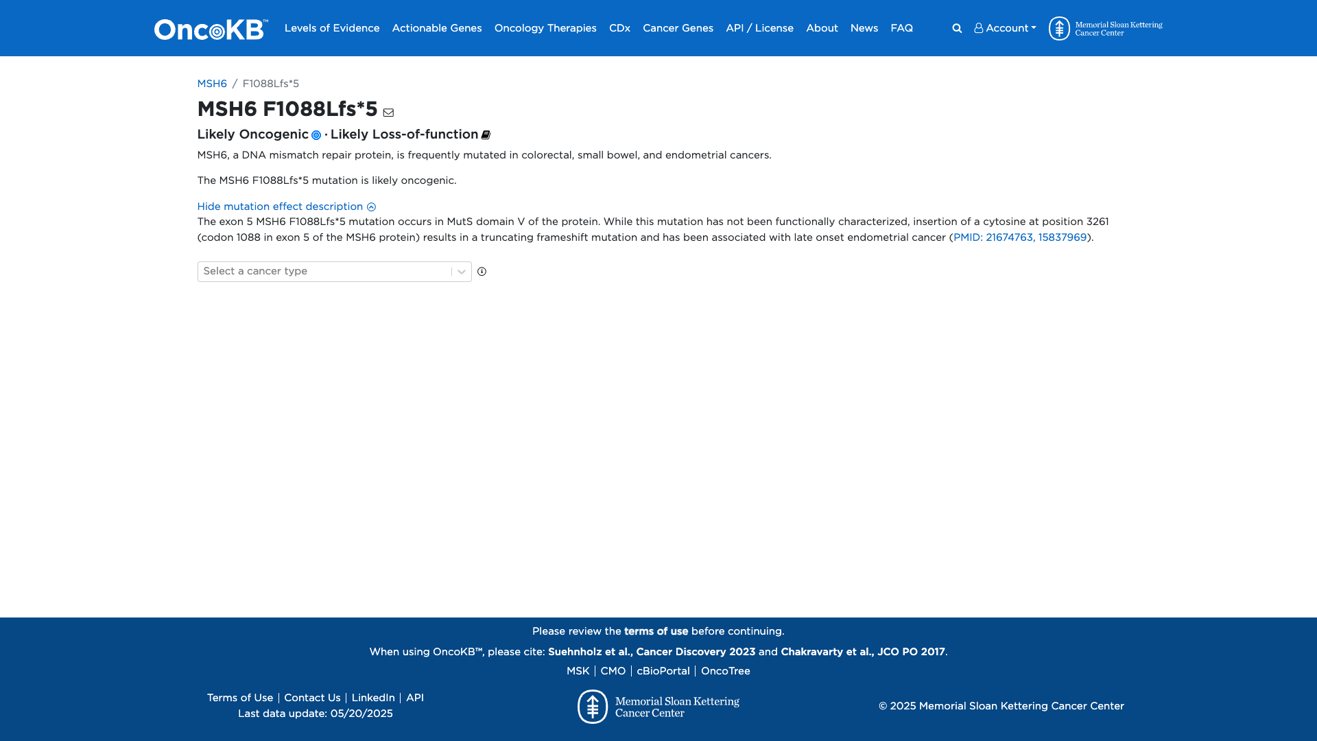 OncoKB Preview