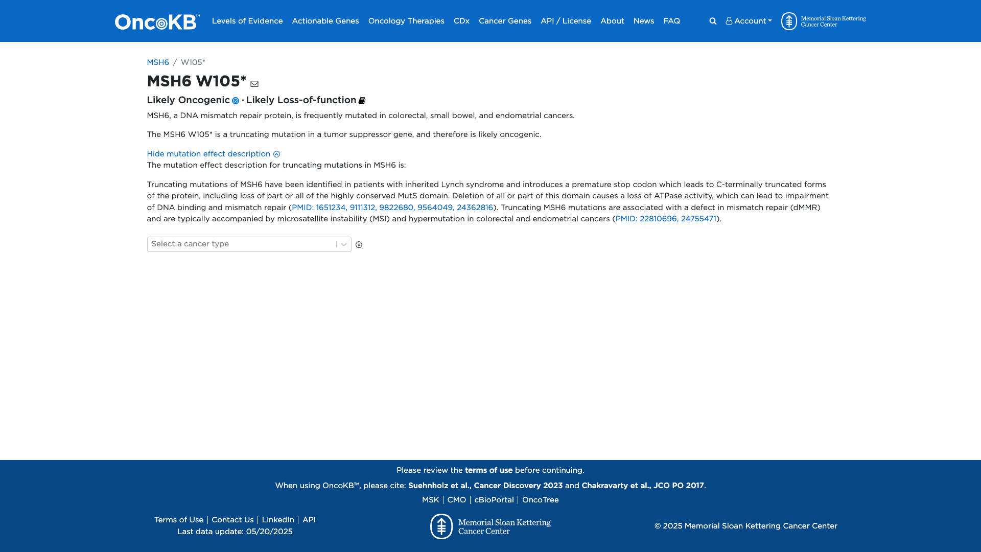 OncoKB Preview