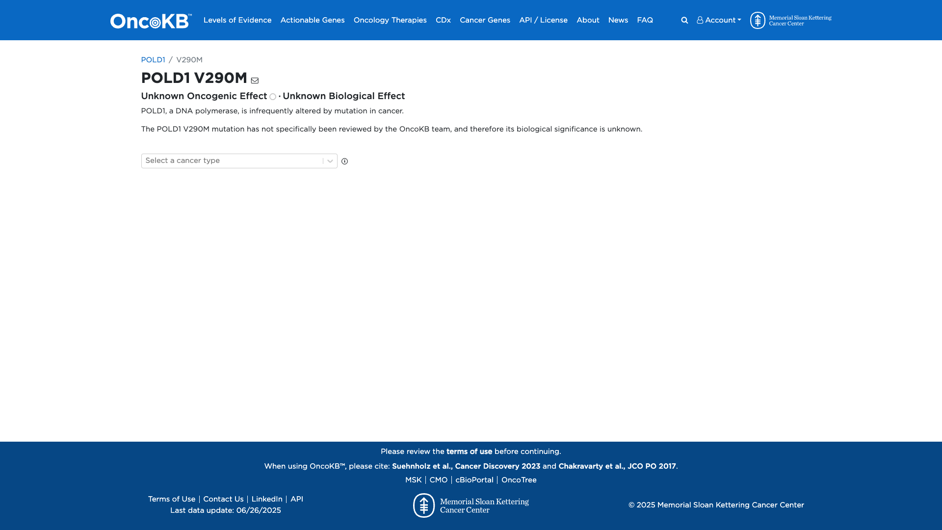 OncoKB Preview