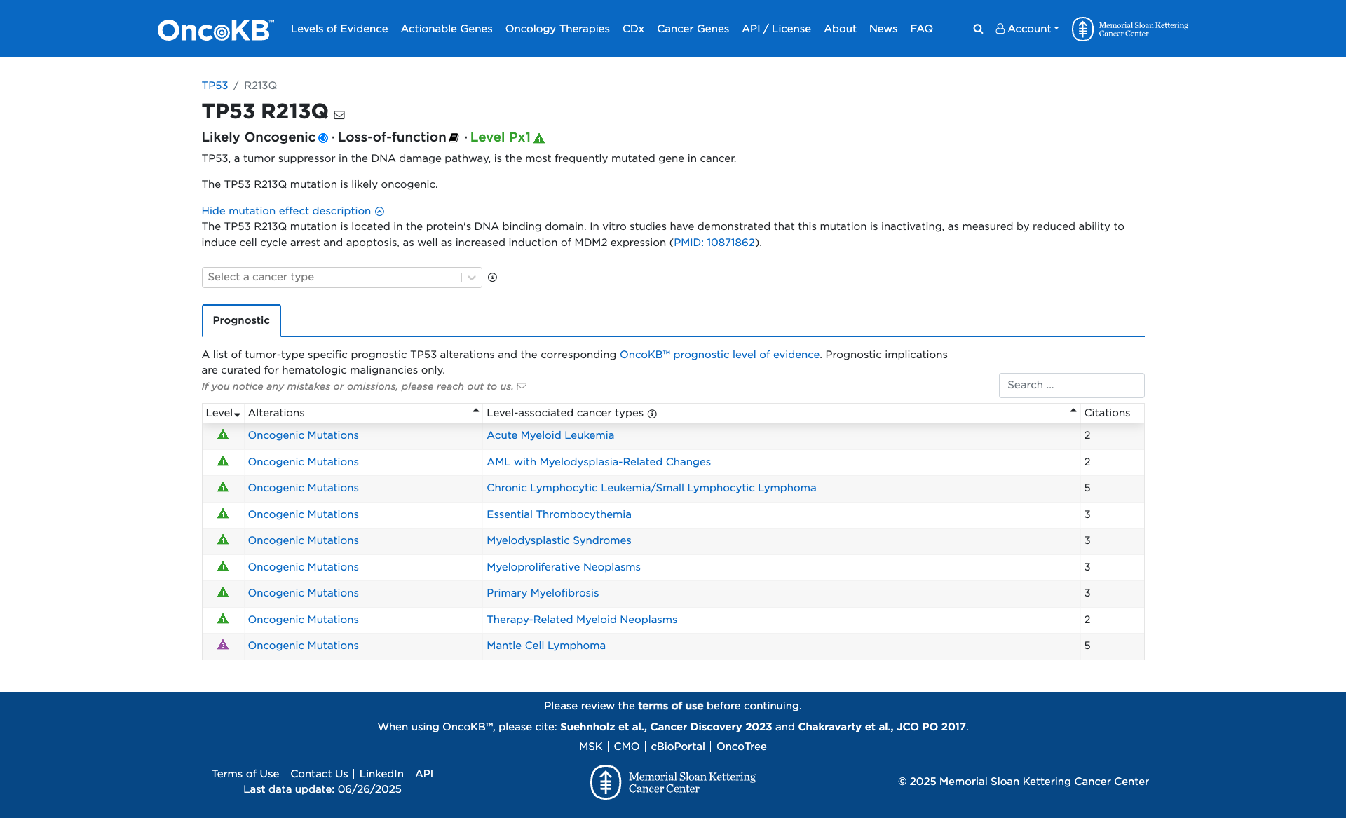 OncoKB Preview