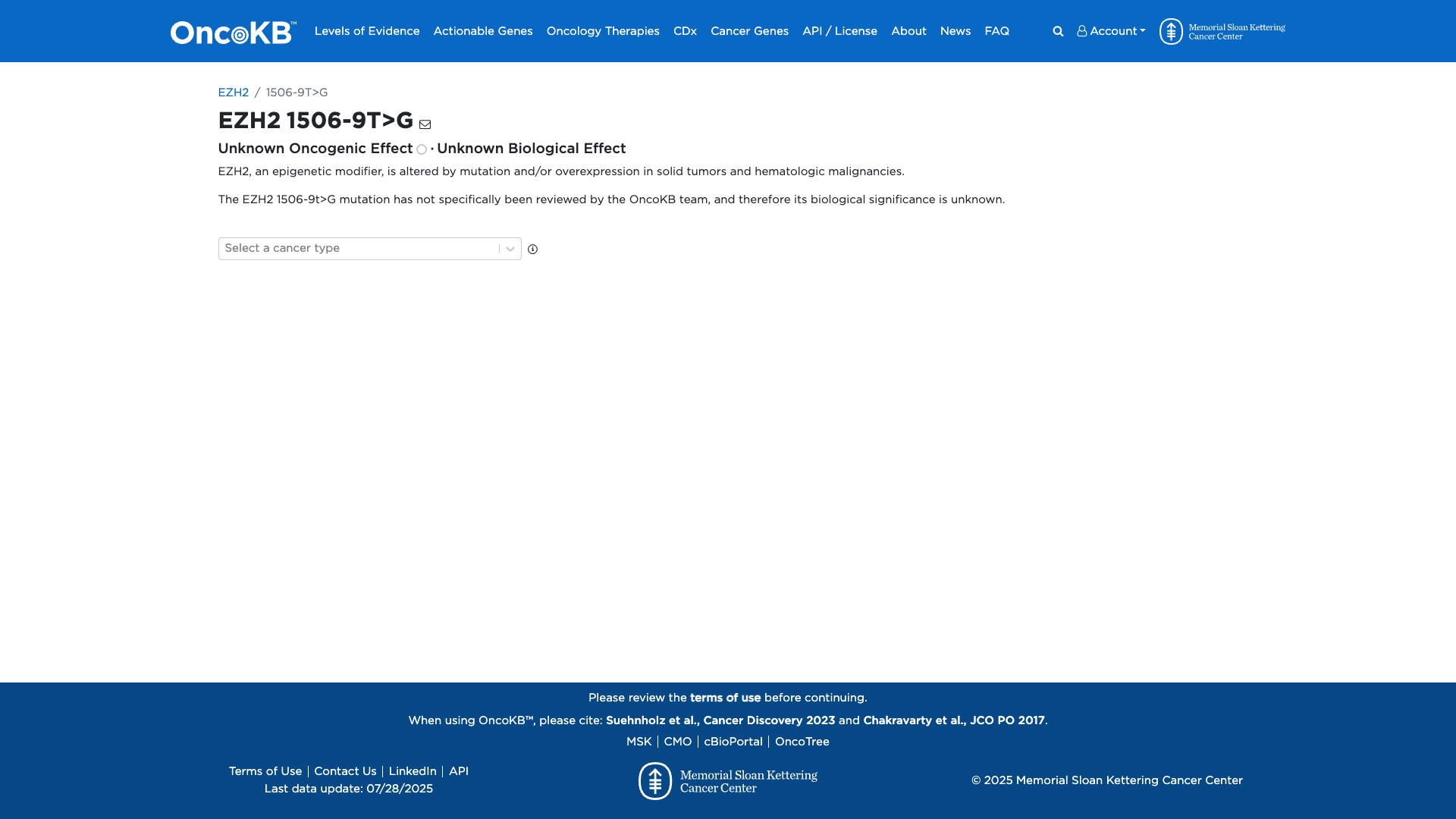OncoKB Preview