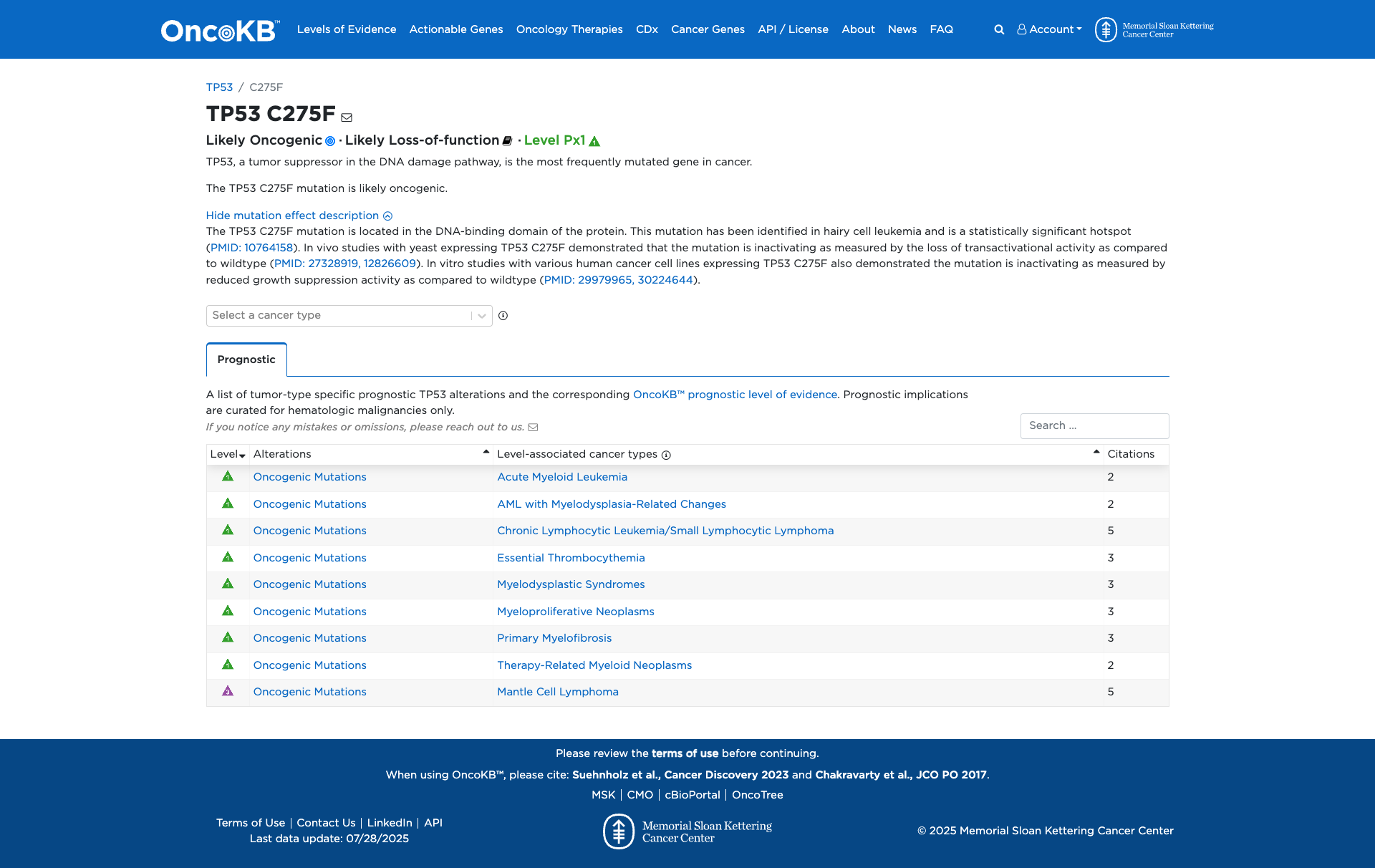 OncoKB Preview
