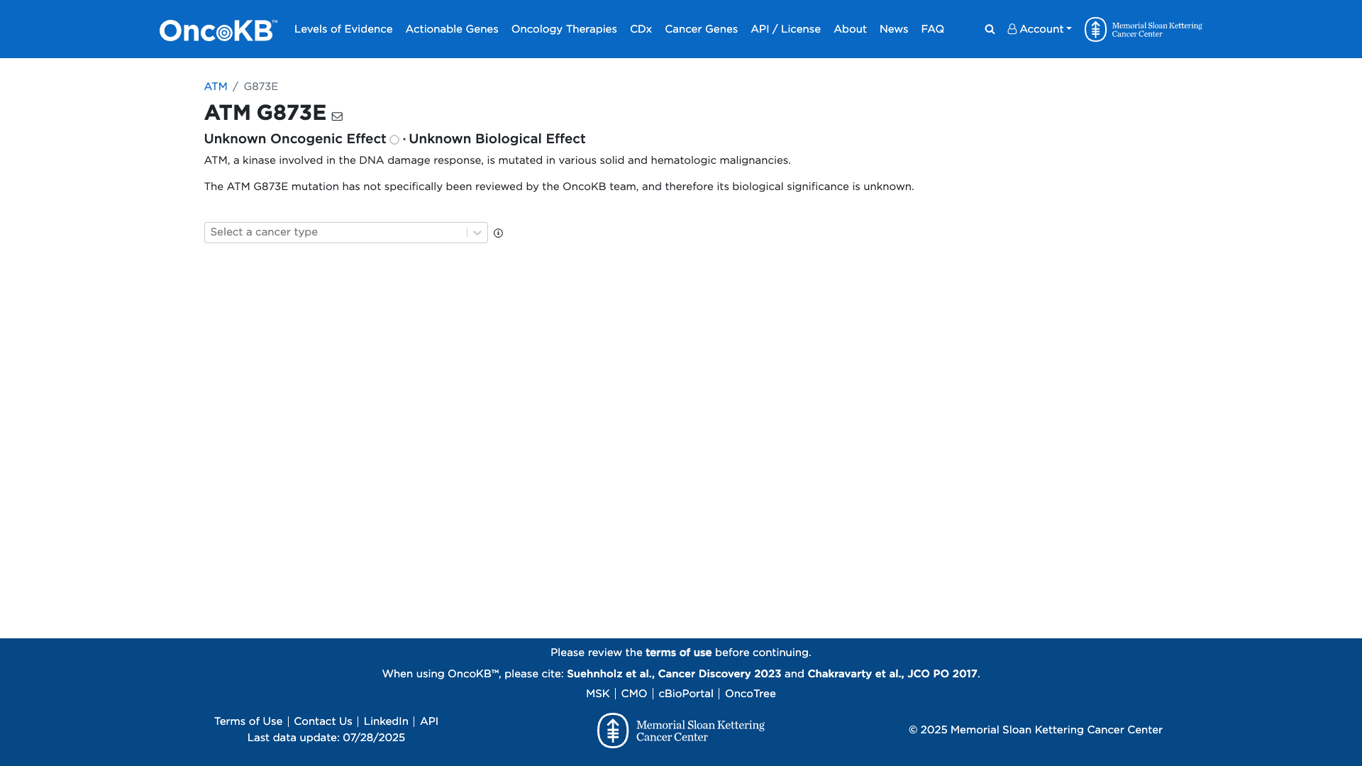 OncoKB Preview