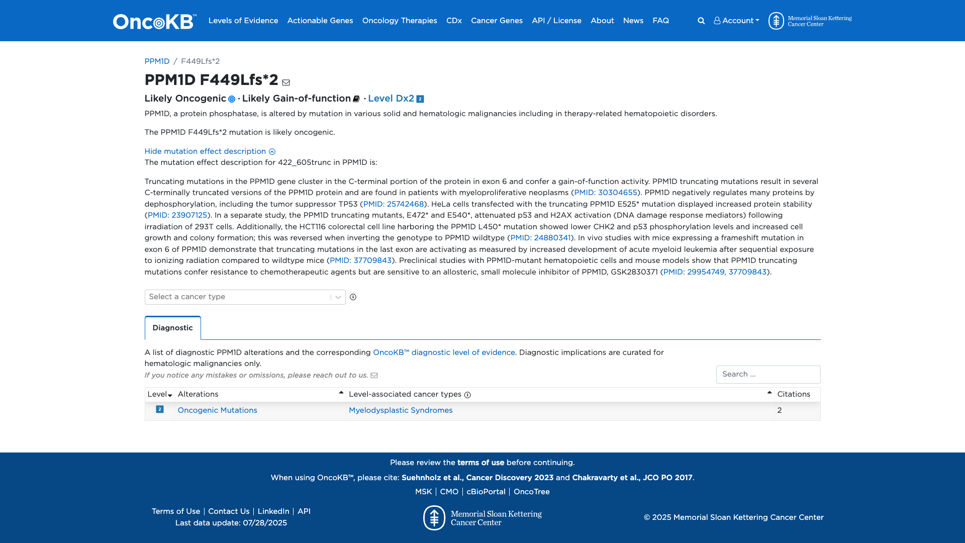 OncoKB Preview