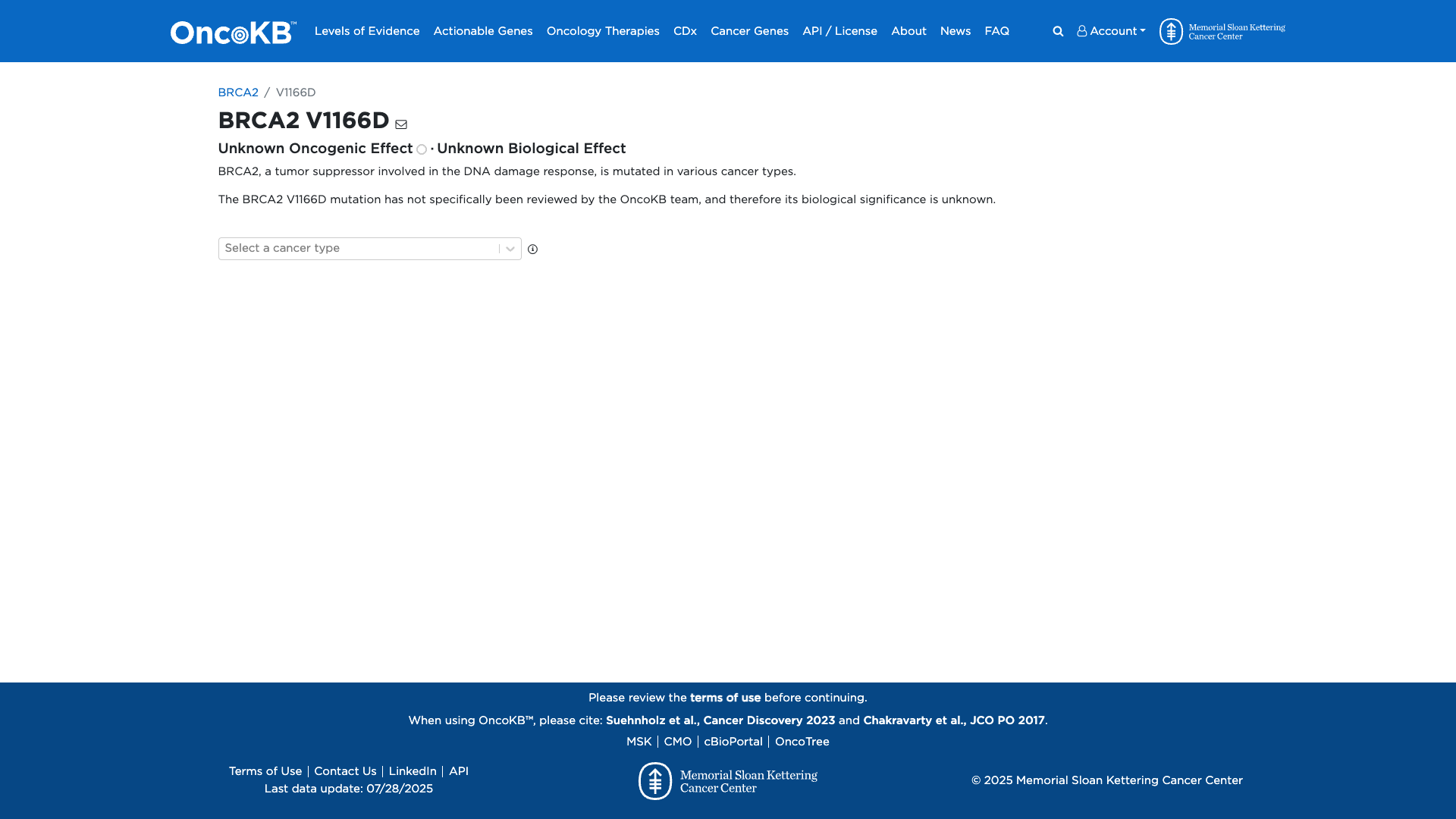 OncoKB Preview