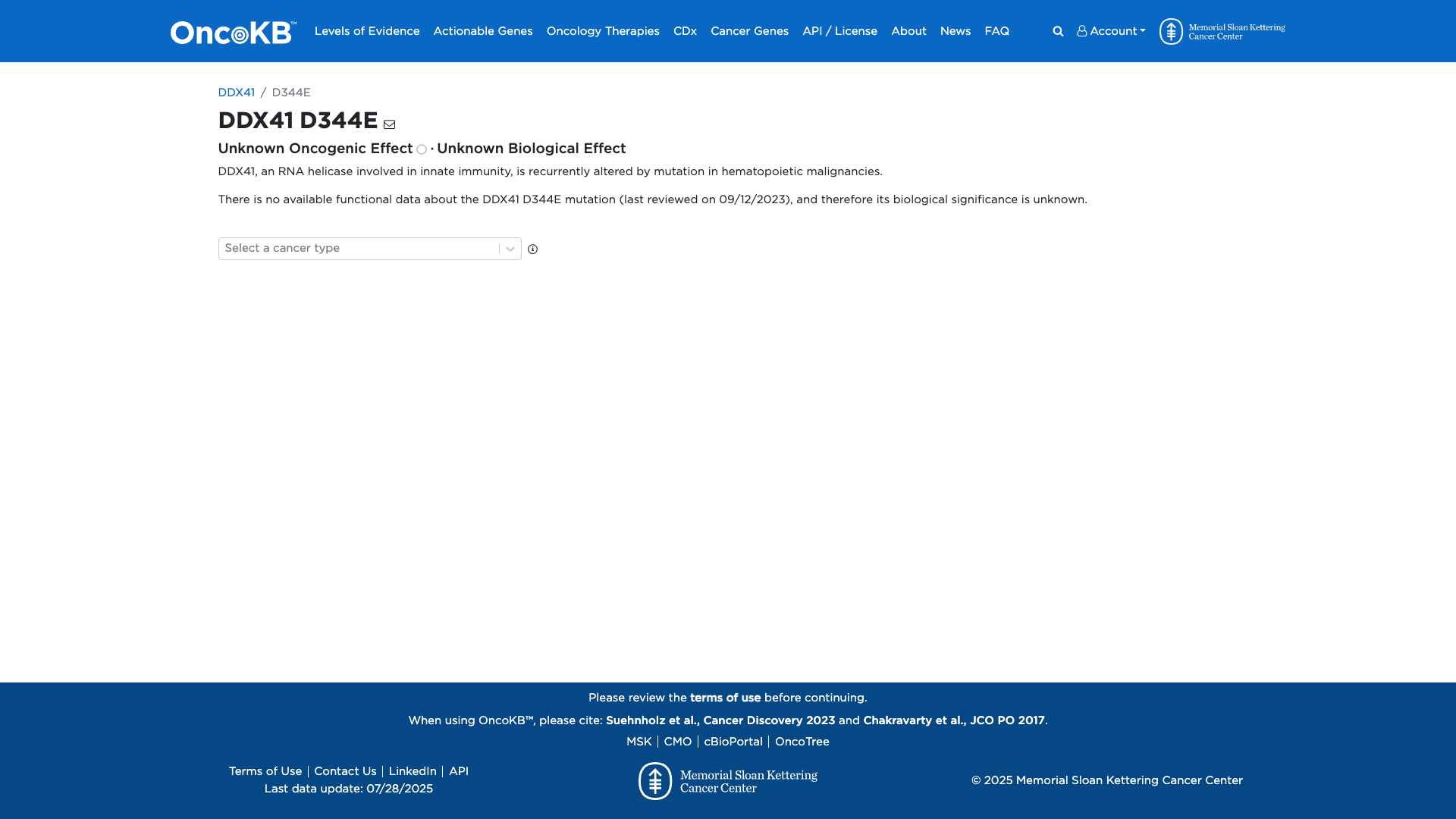 OncoKB Preview