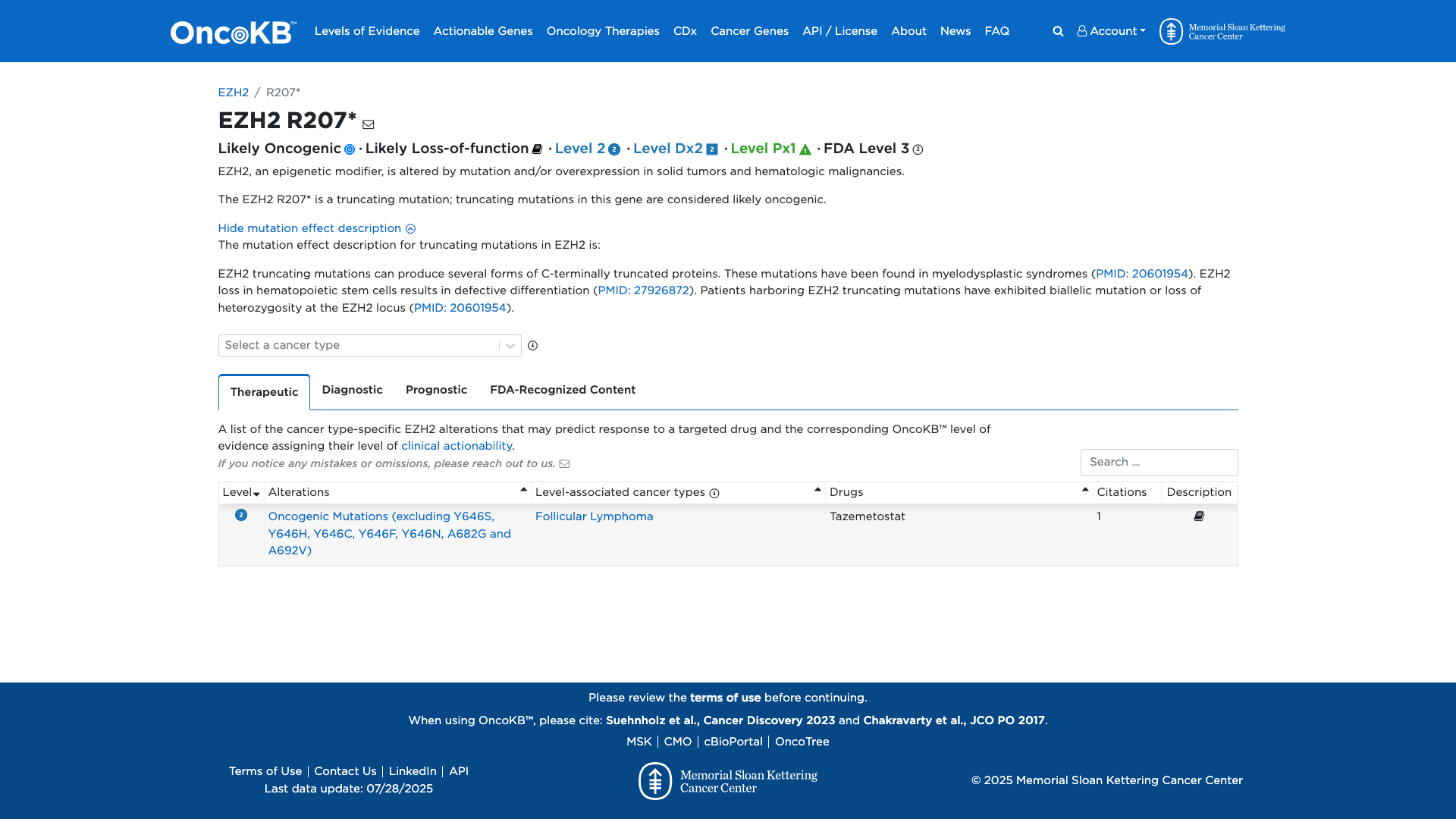 OncoKB Preview