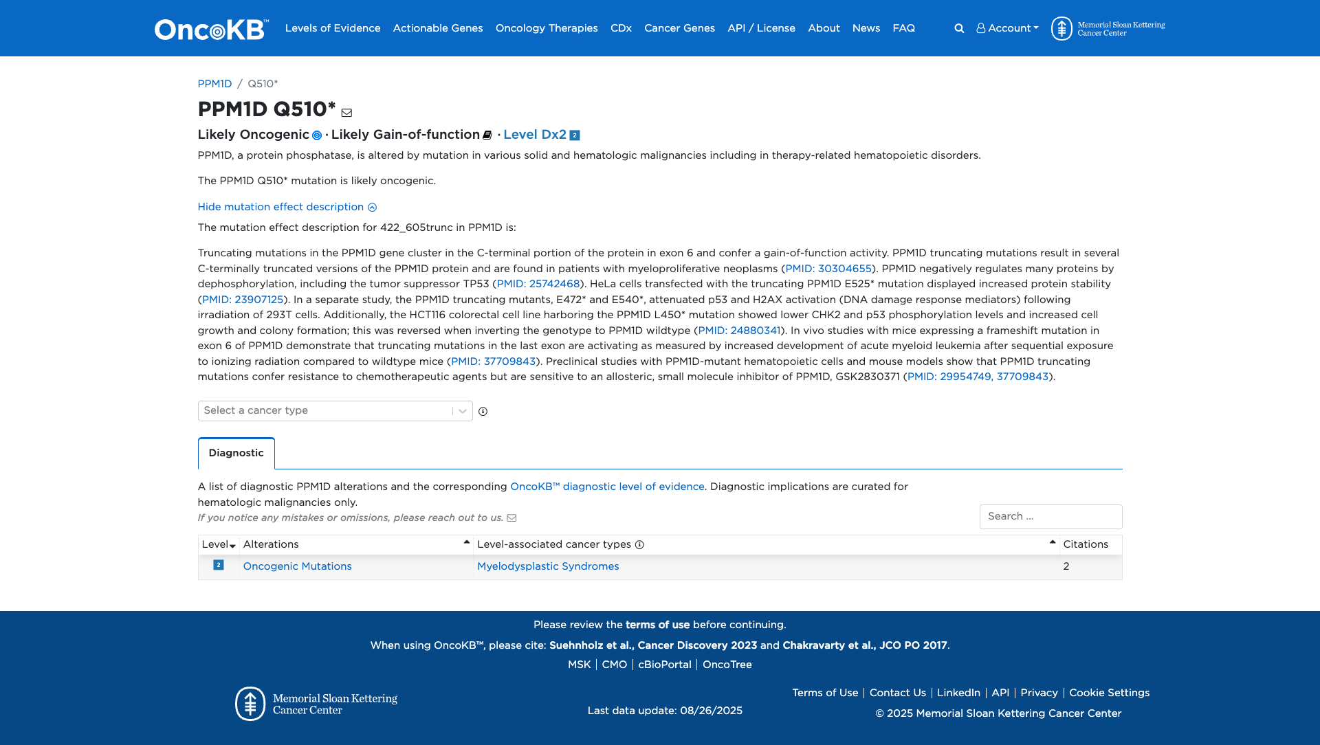 OncoKB Preview
