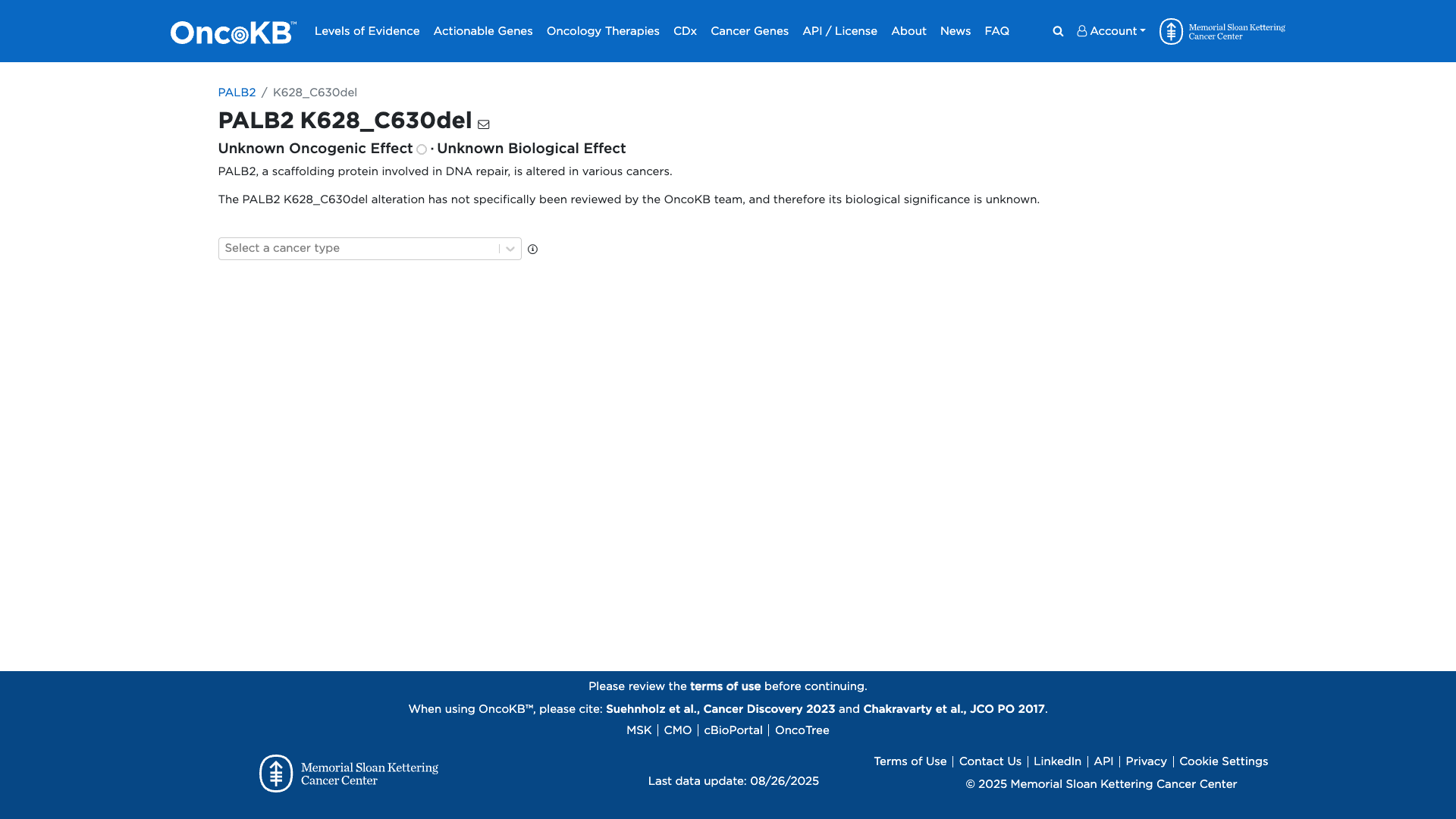 OncoKB Preview