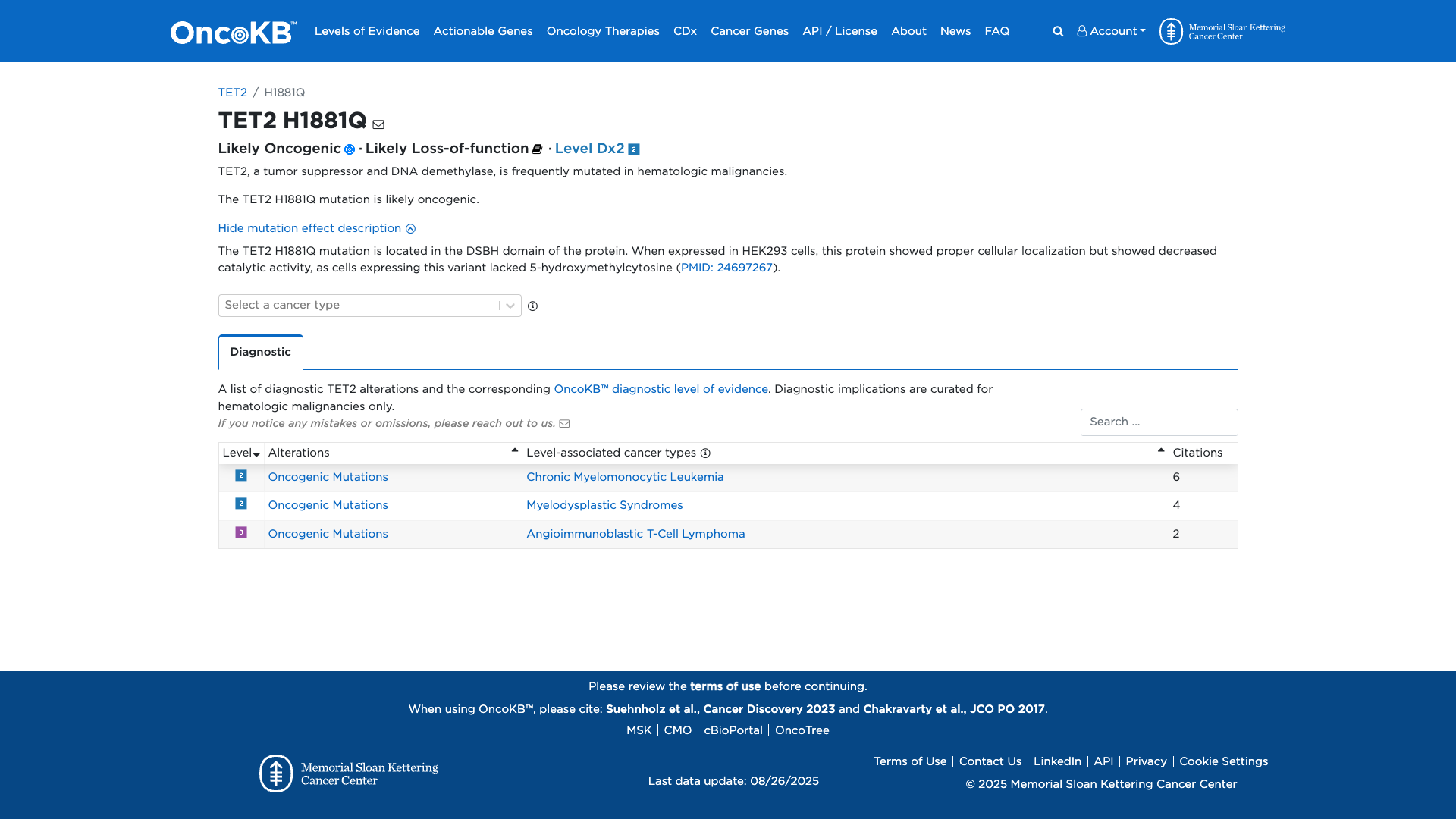 OncoKB Preview