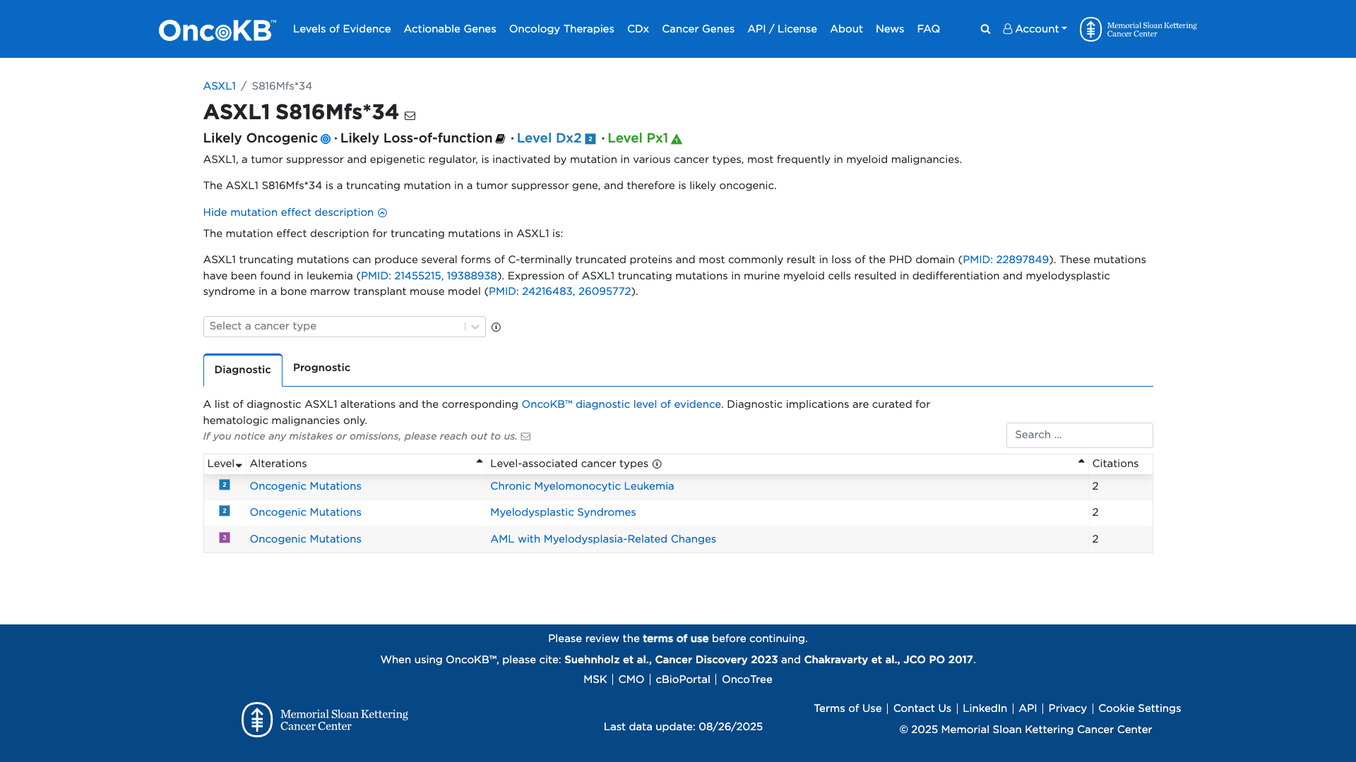 OncoKB Preview