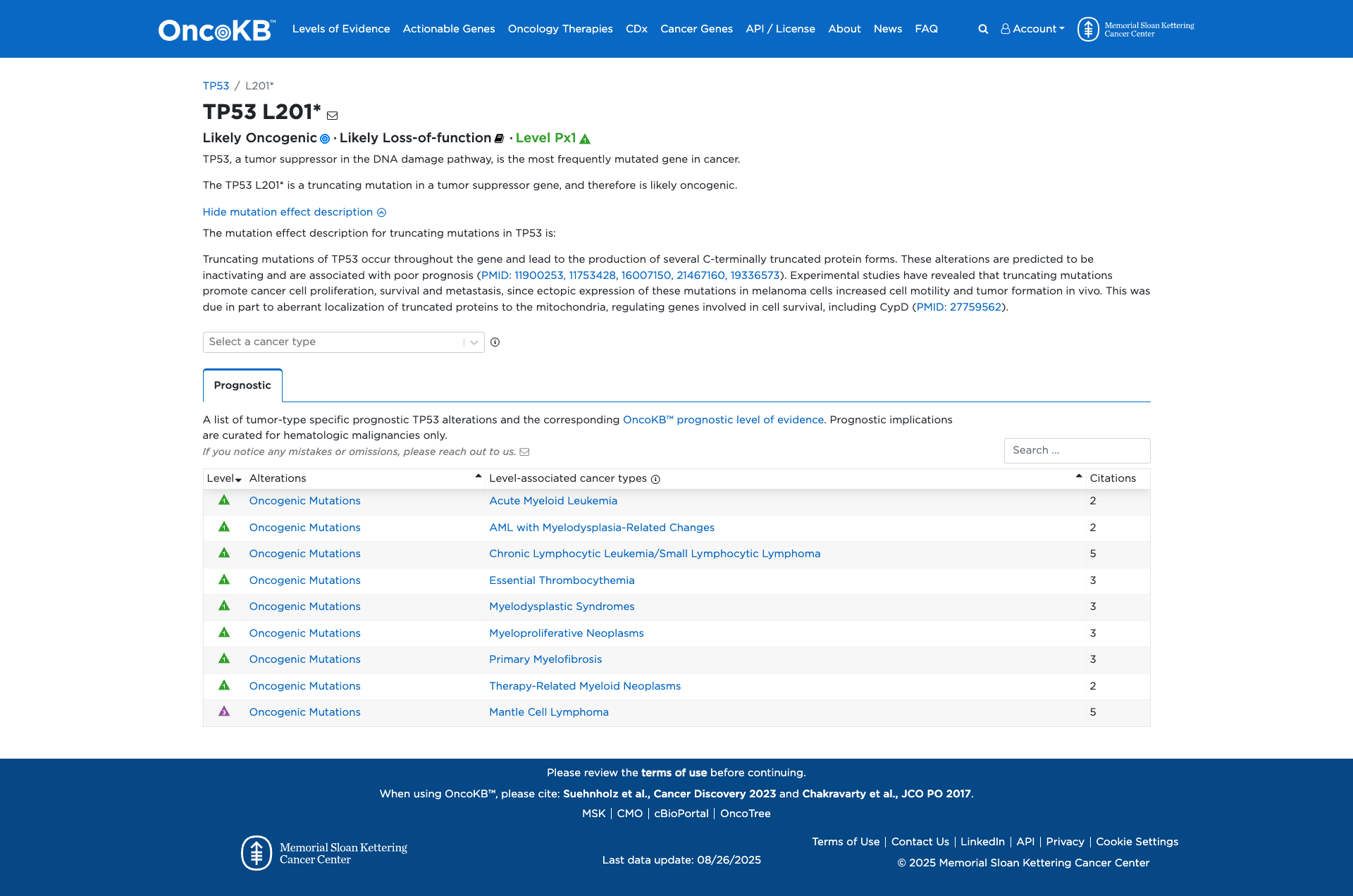 OncoKB Preview