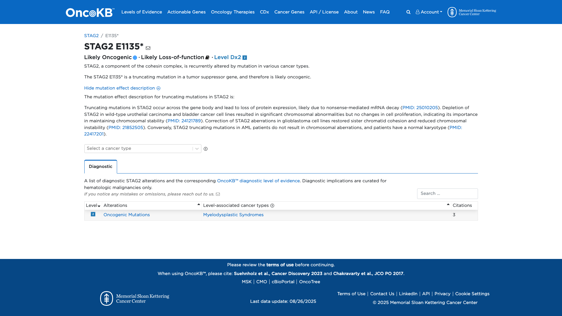 OncoKB Preview