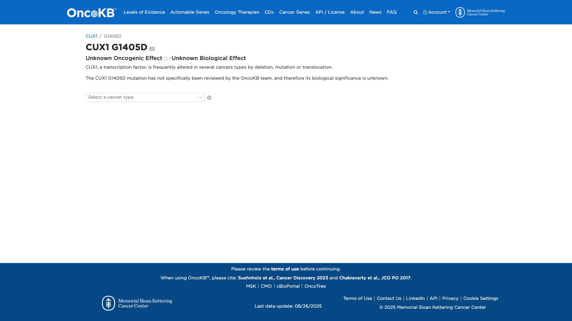 OncoKB Preview