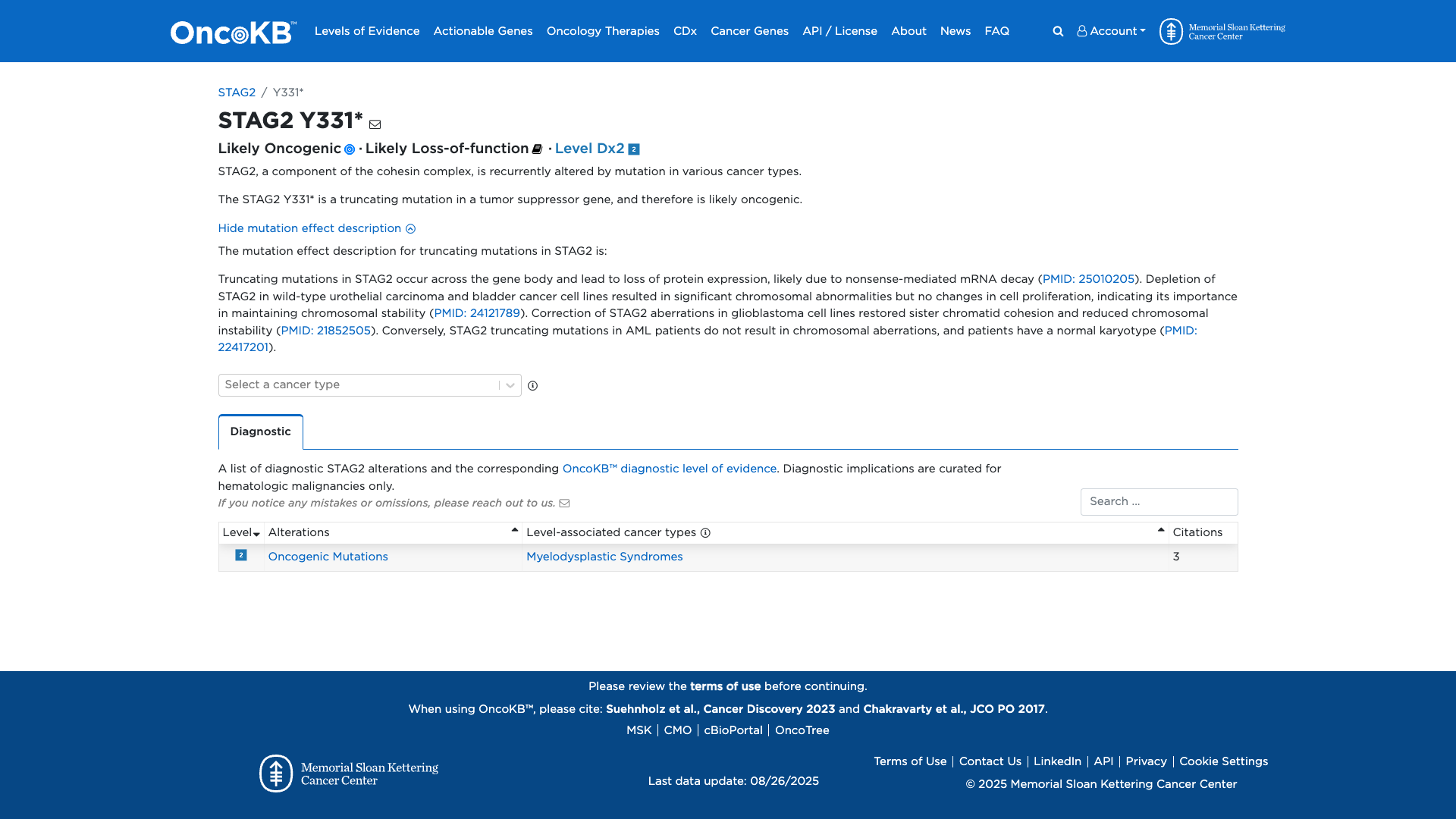 OncoKB Preview