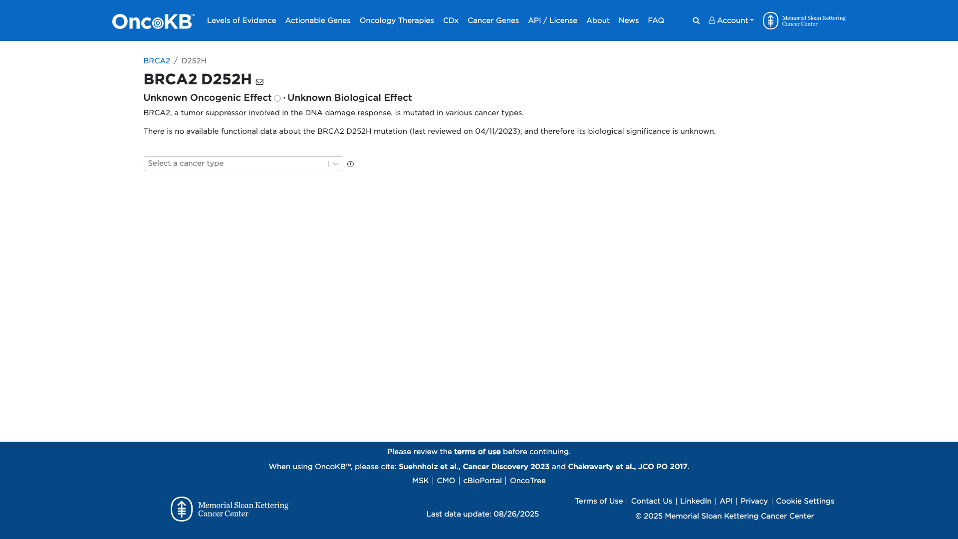 OncoKB Preview