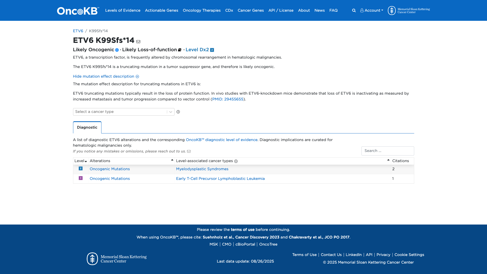 OncoKB Preview