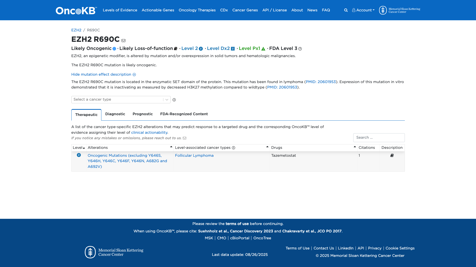 OncoKB Preview