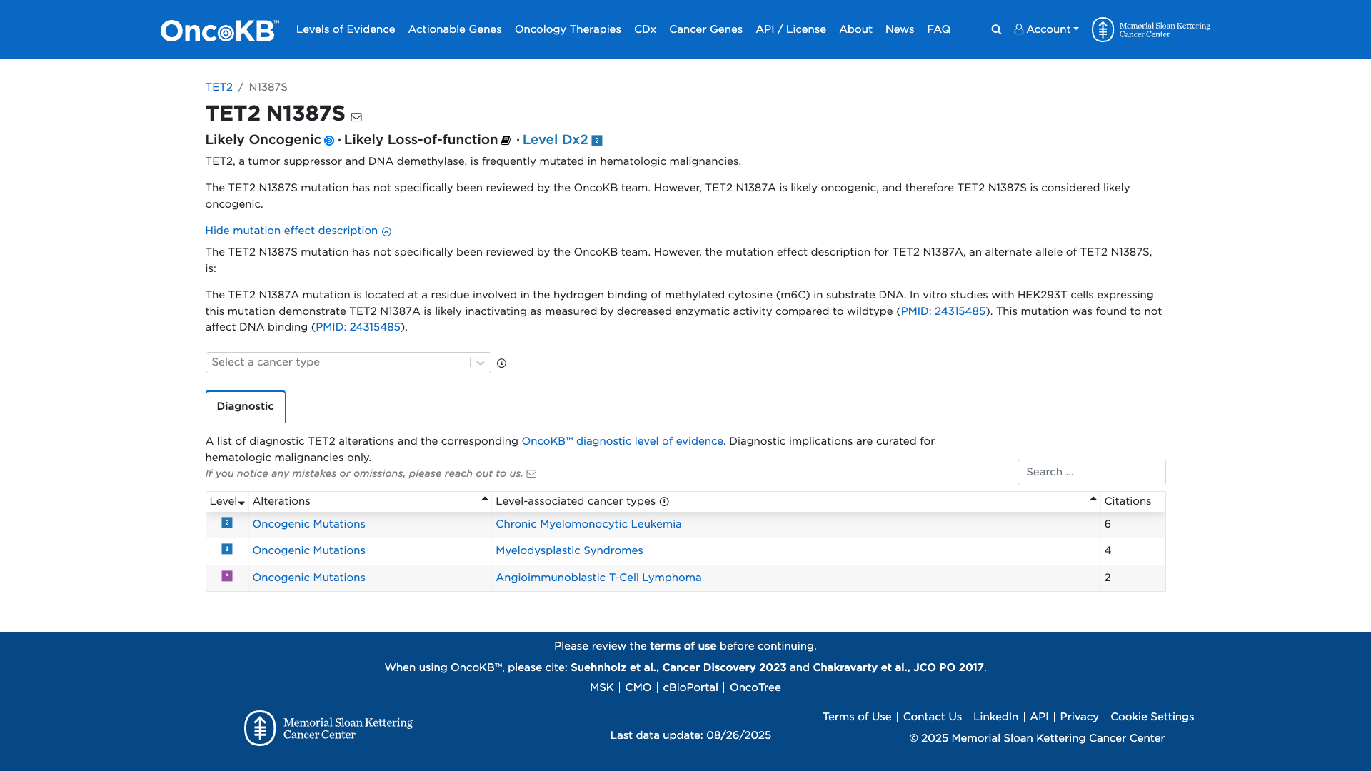 OncoKB Preview