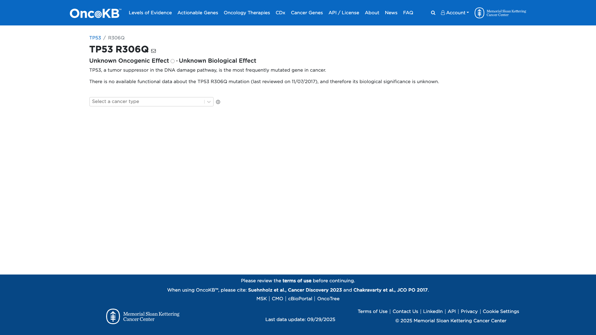 OncoKB Preview
