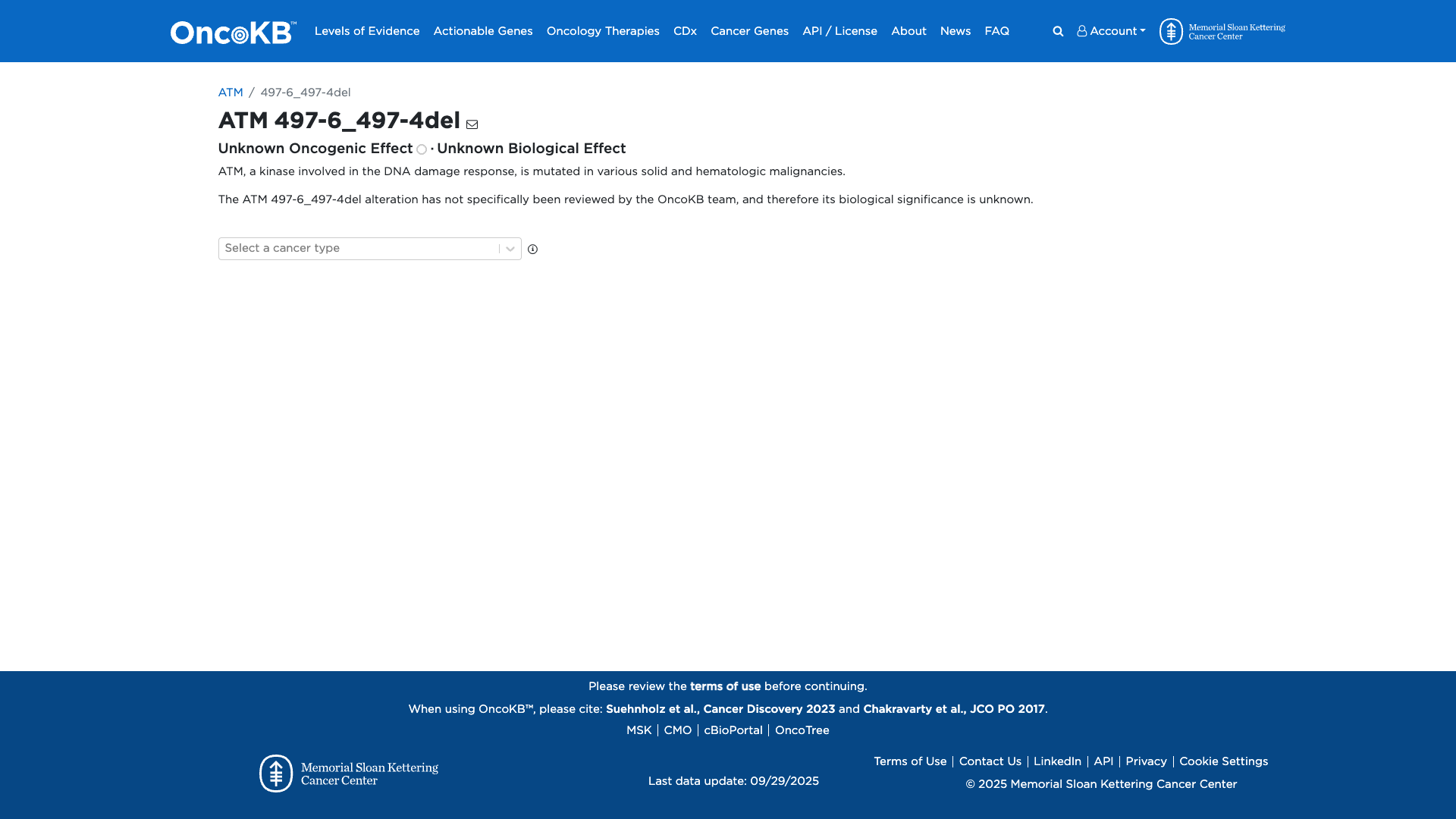 OncoKB Preview