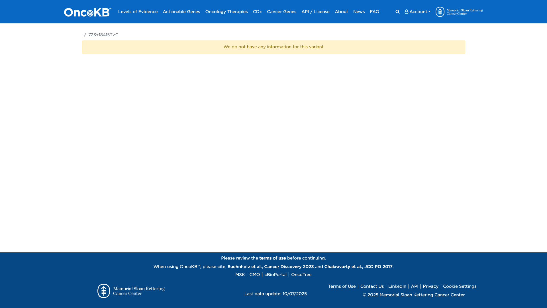 OncoKB Preview