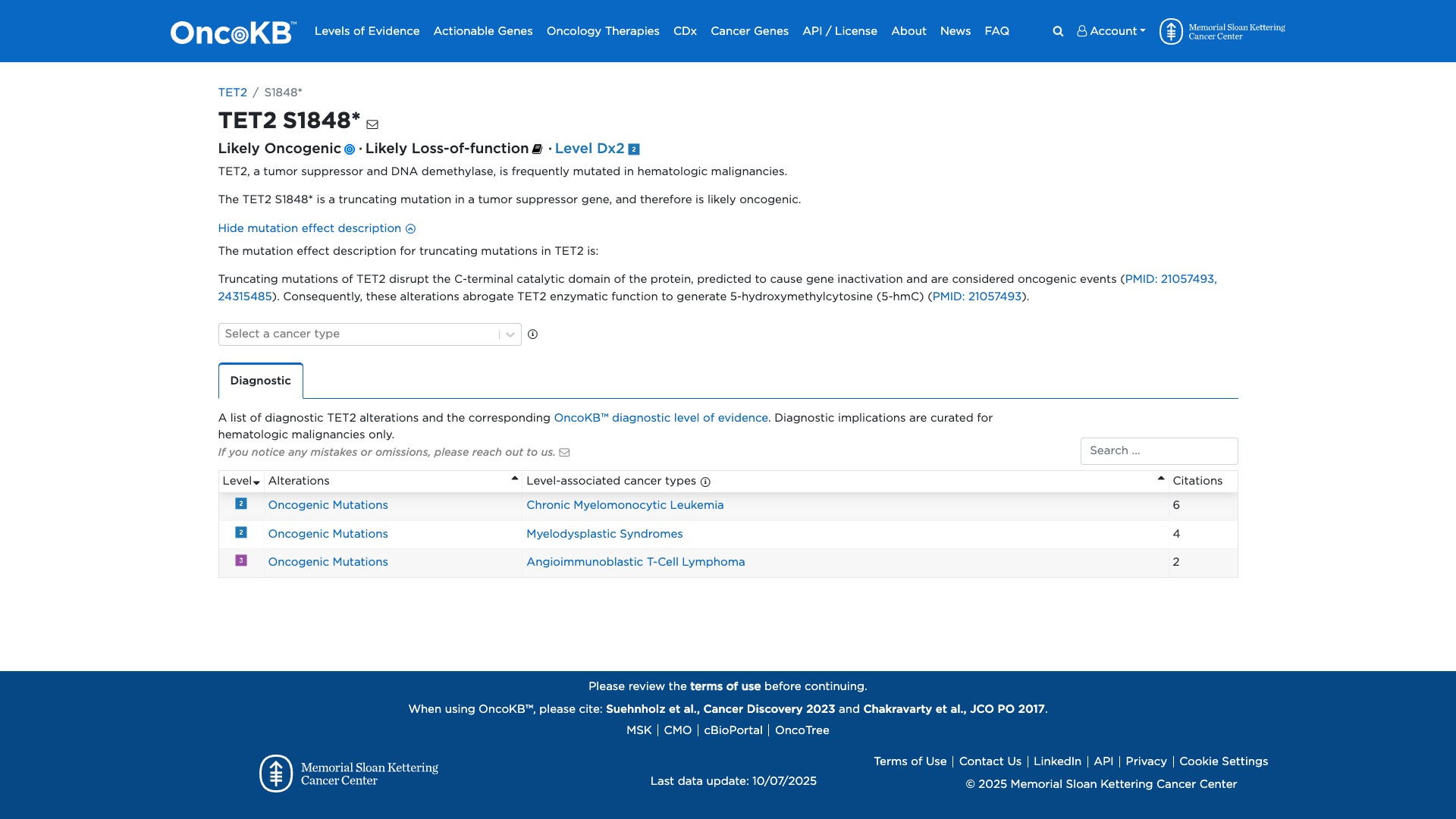 OncoKB Preview