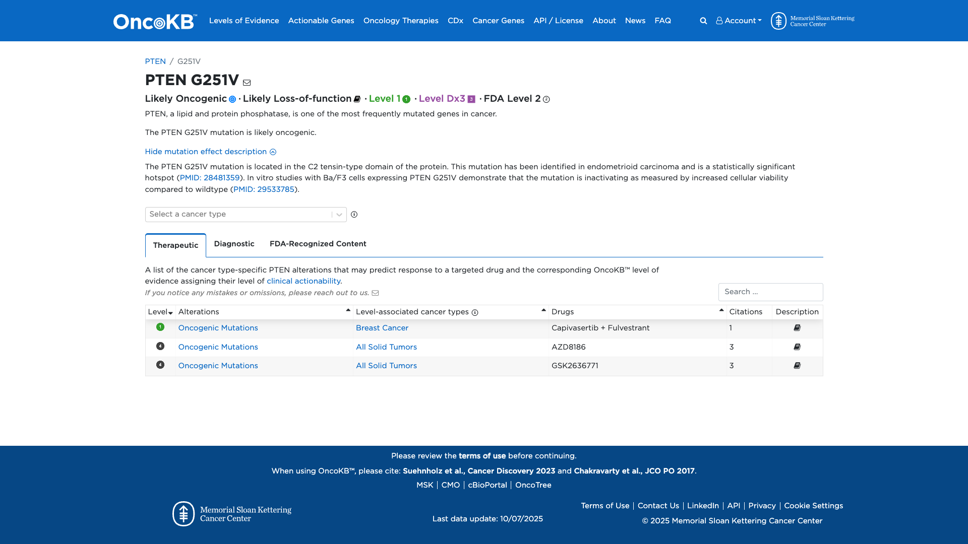 OncoKB Preview