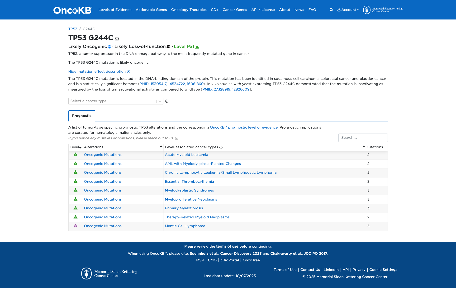 OncoKB Preview