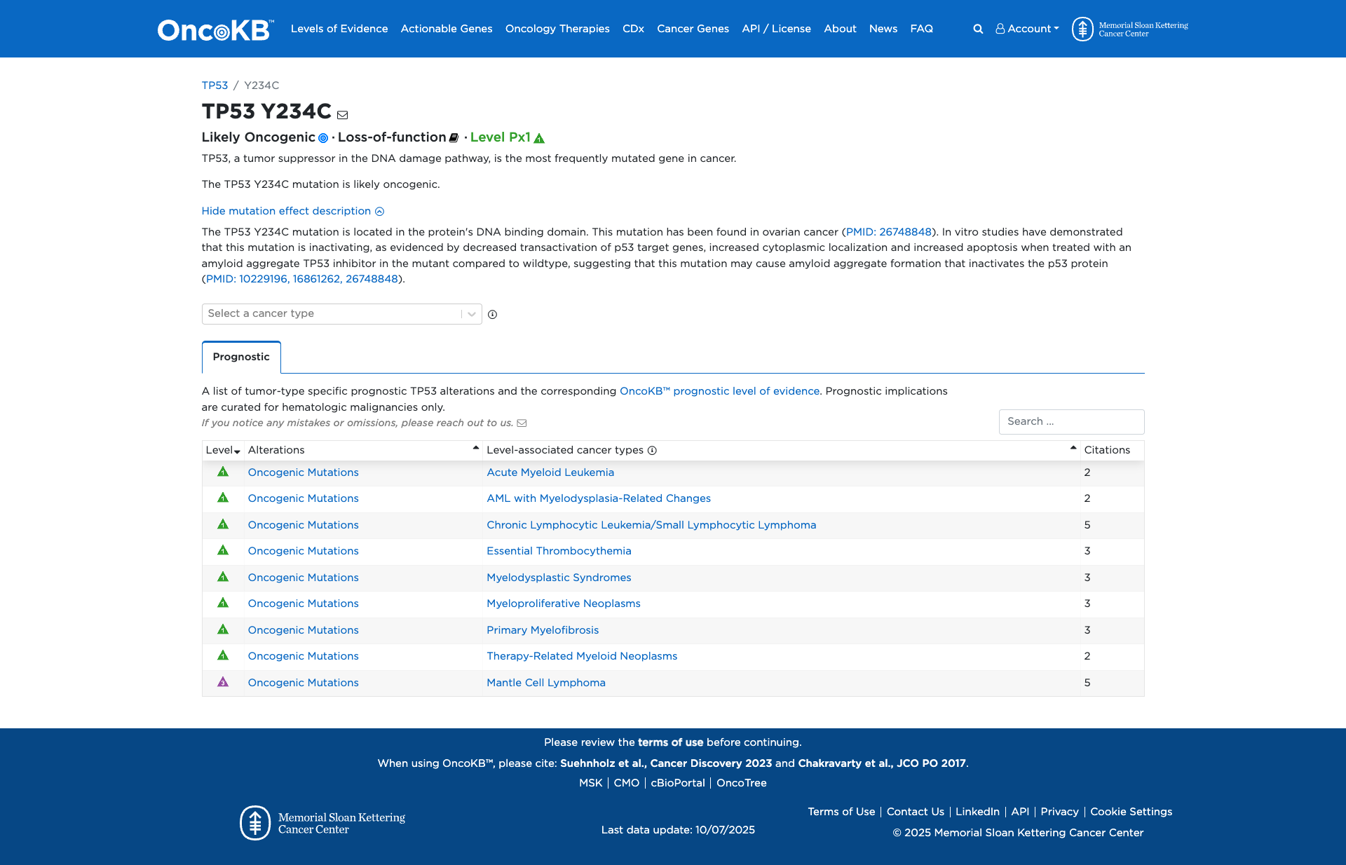 OncoKB Preview