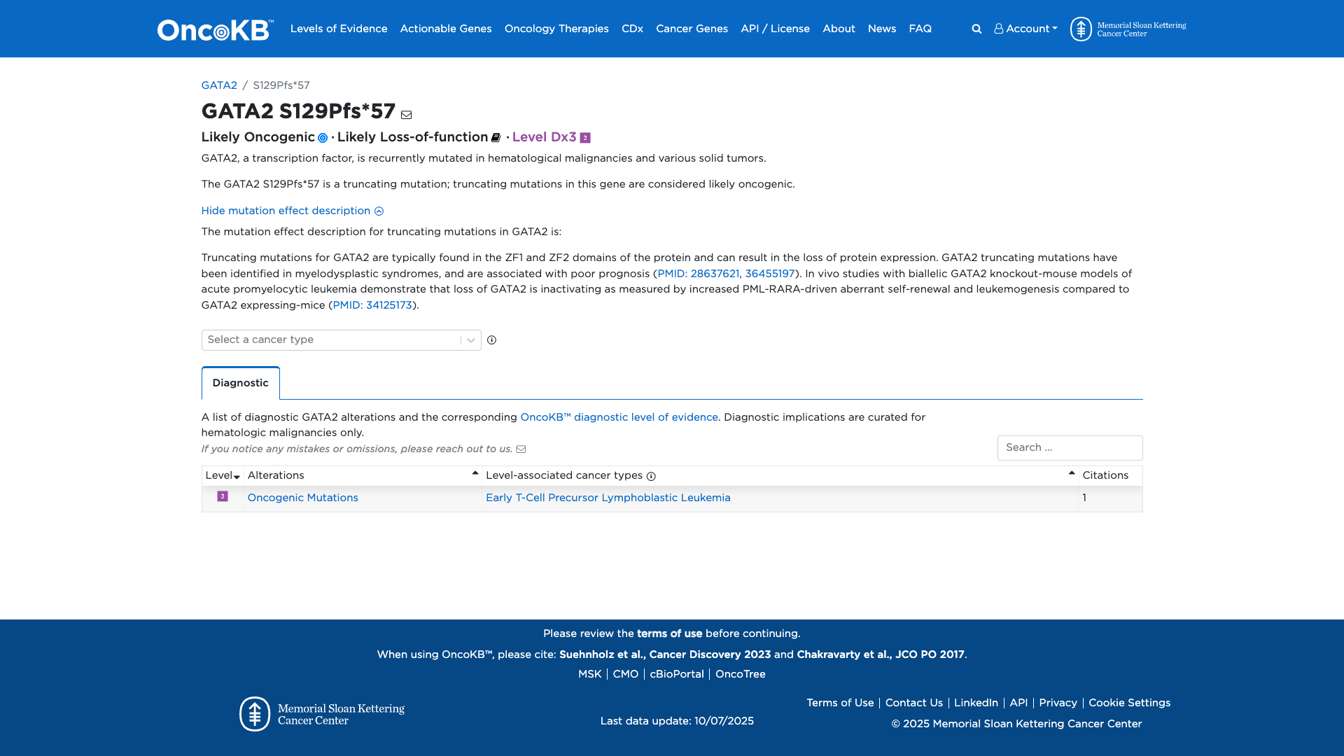 OncoKB Preview