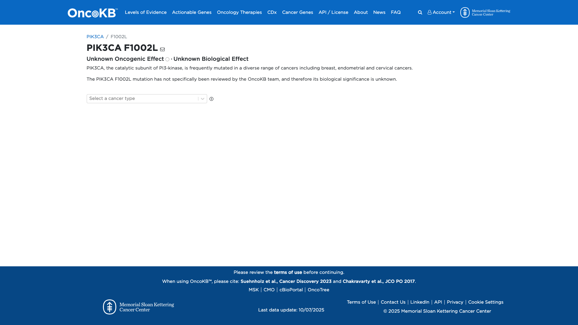 OncoKB Preview