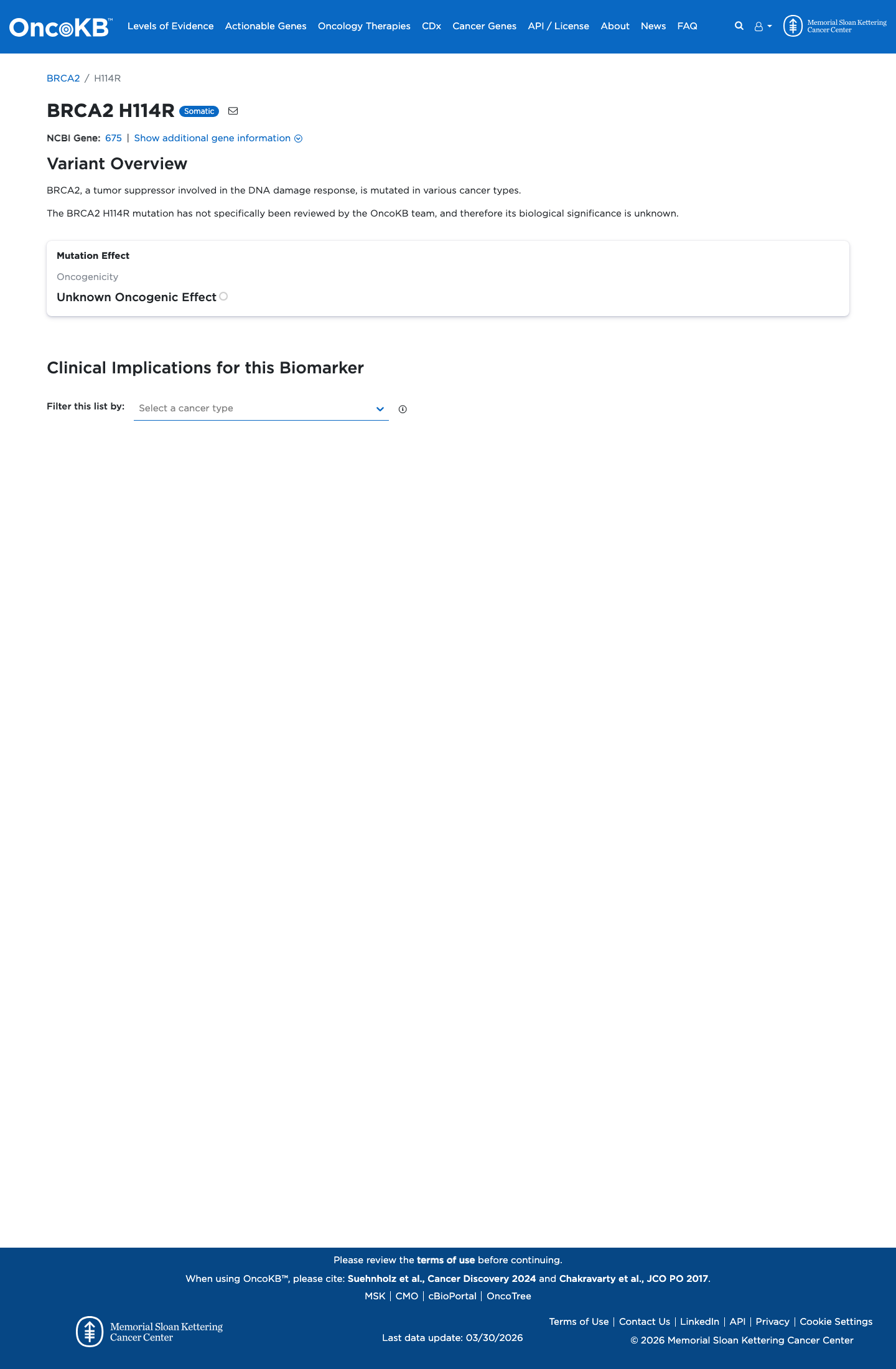 Functional evidence