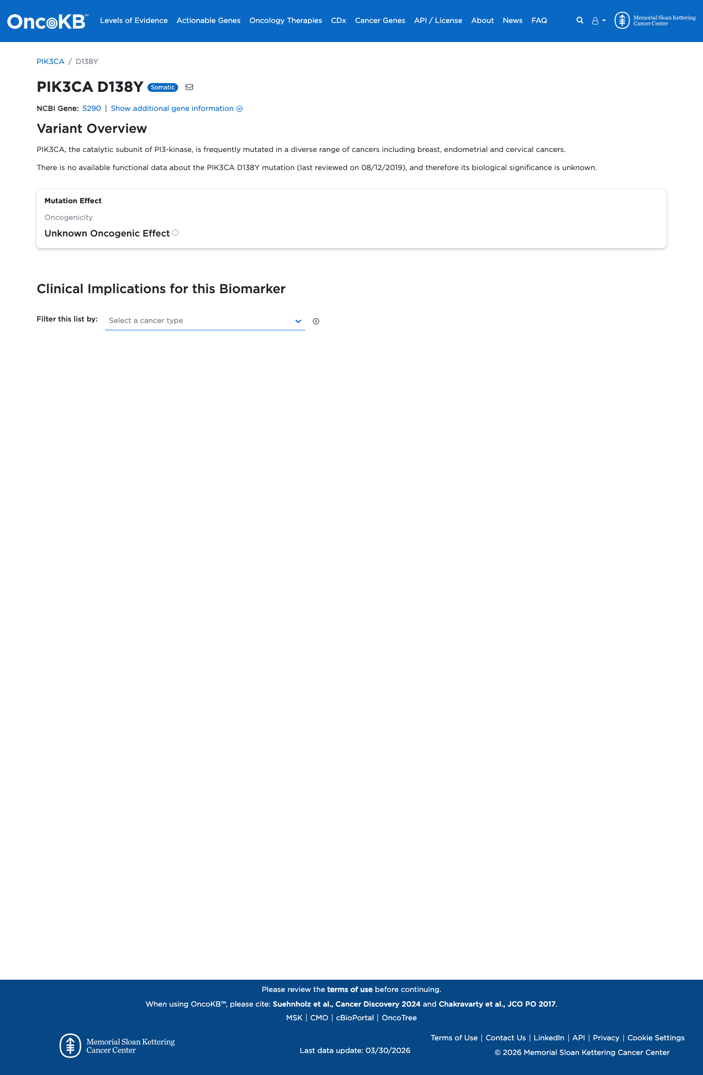 Functional evidence