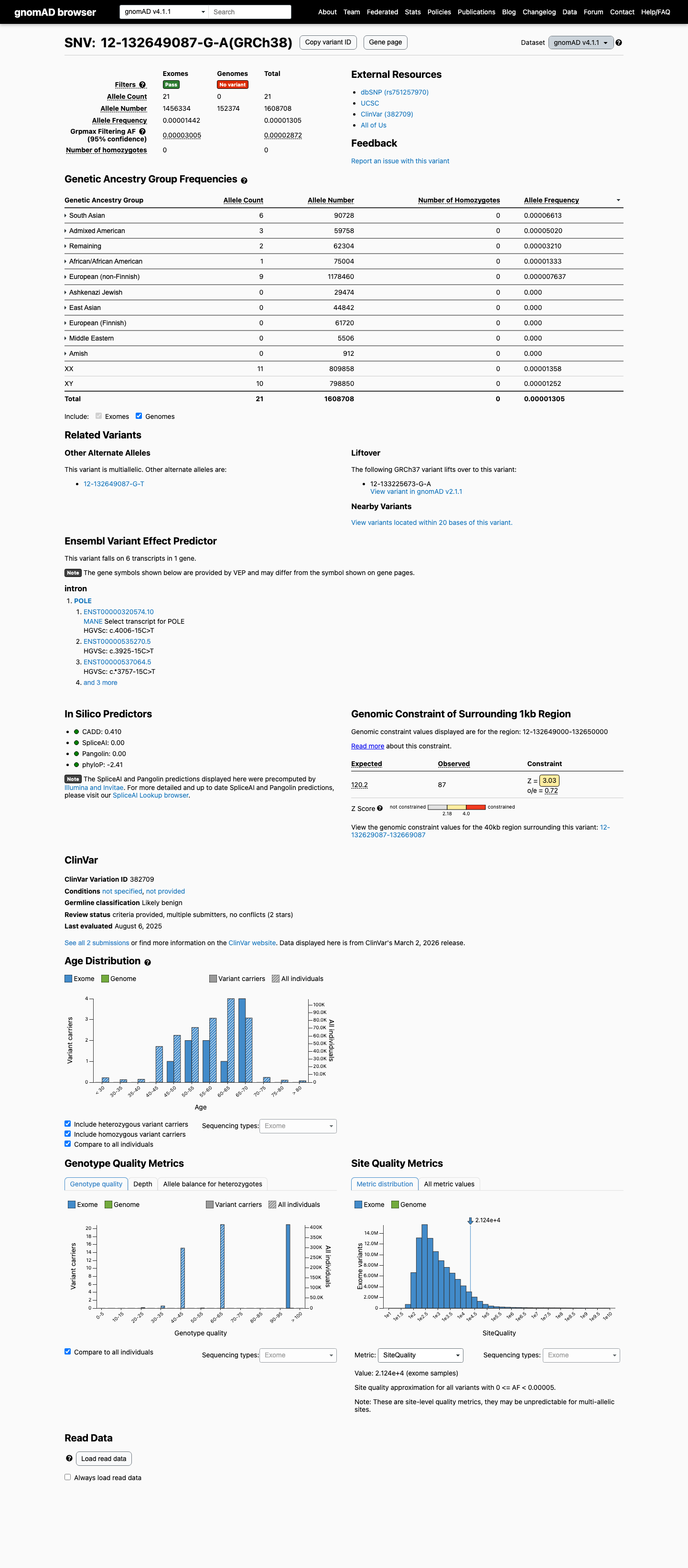 gnomAD v4.1 screenshot