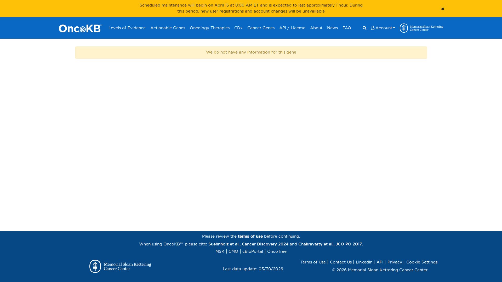 OncoKB Preview