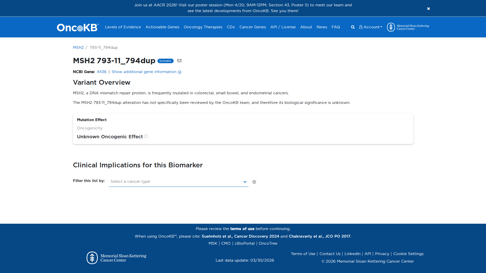 OncoKB Preview