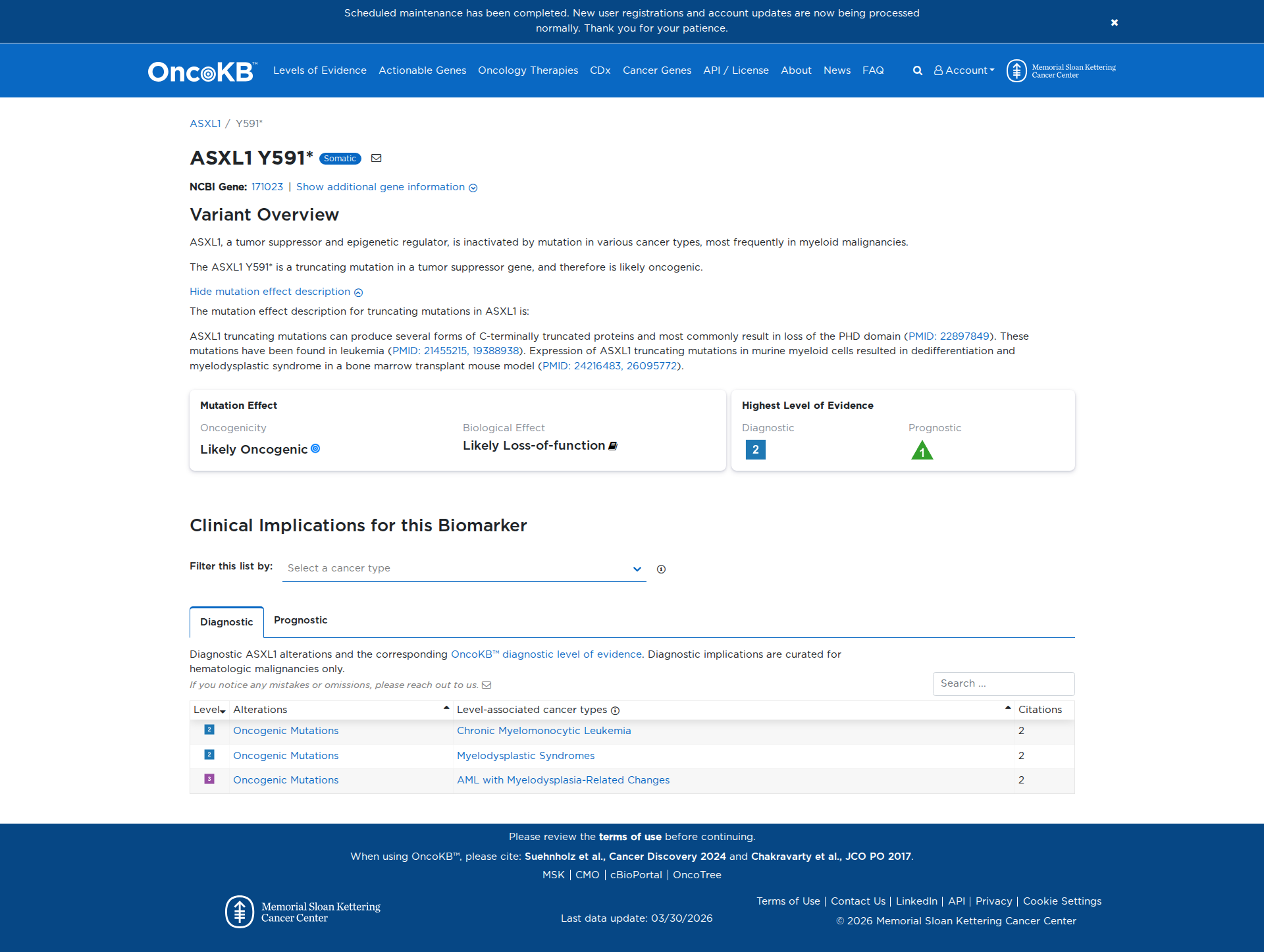 OncoKB Preview