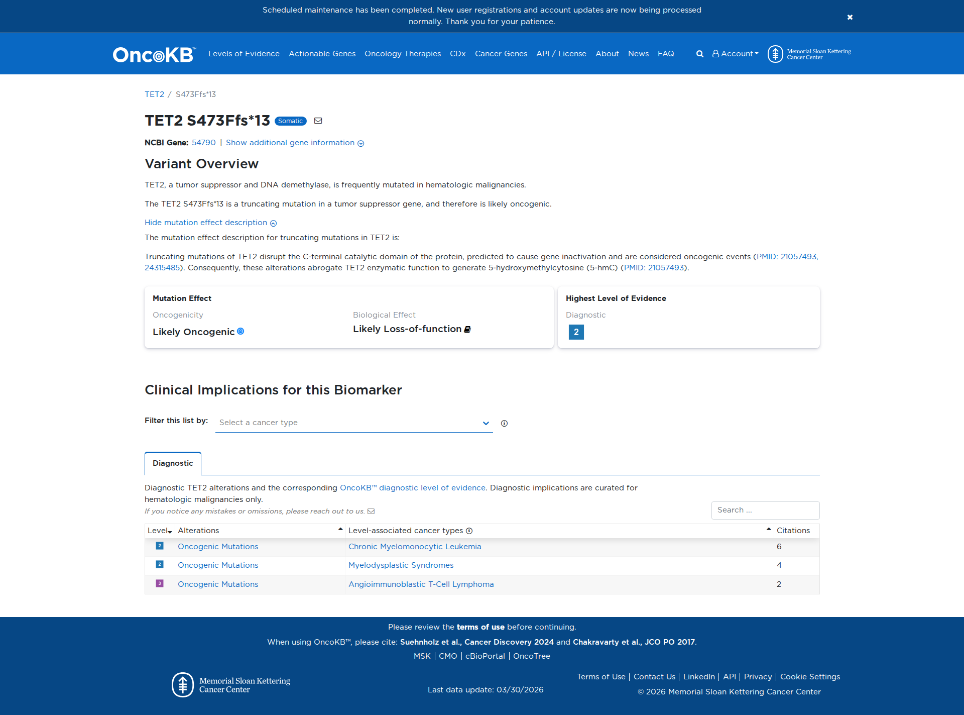 OncoKB Preview