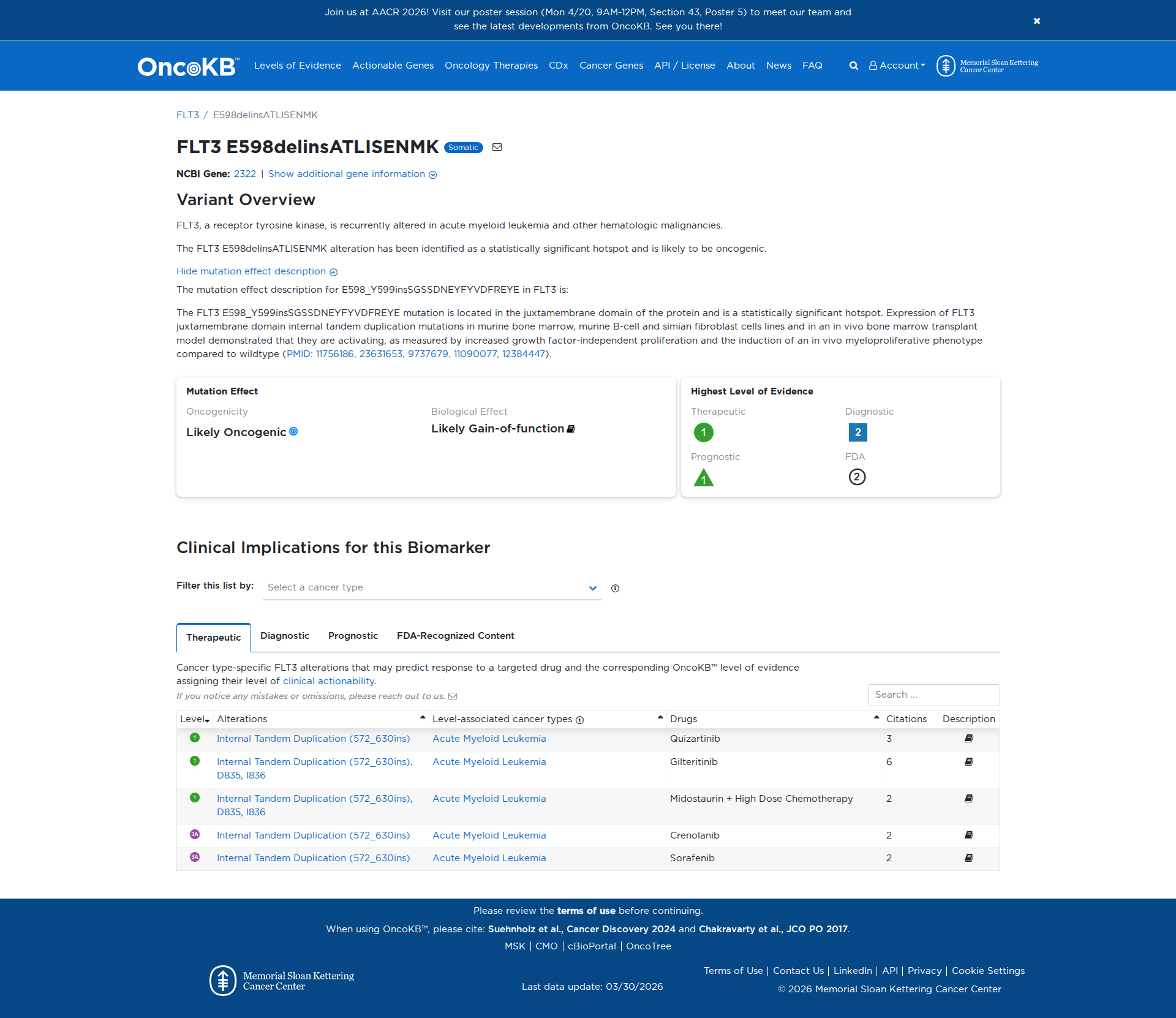 OncoKB Preview