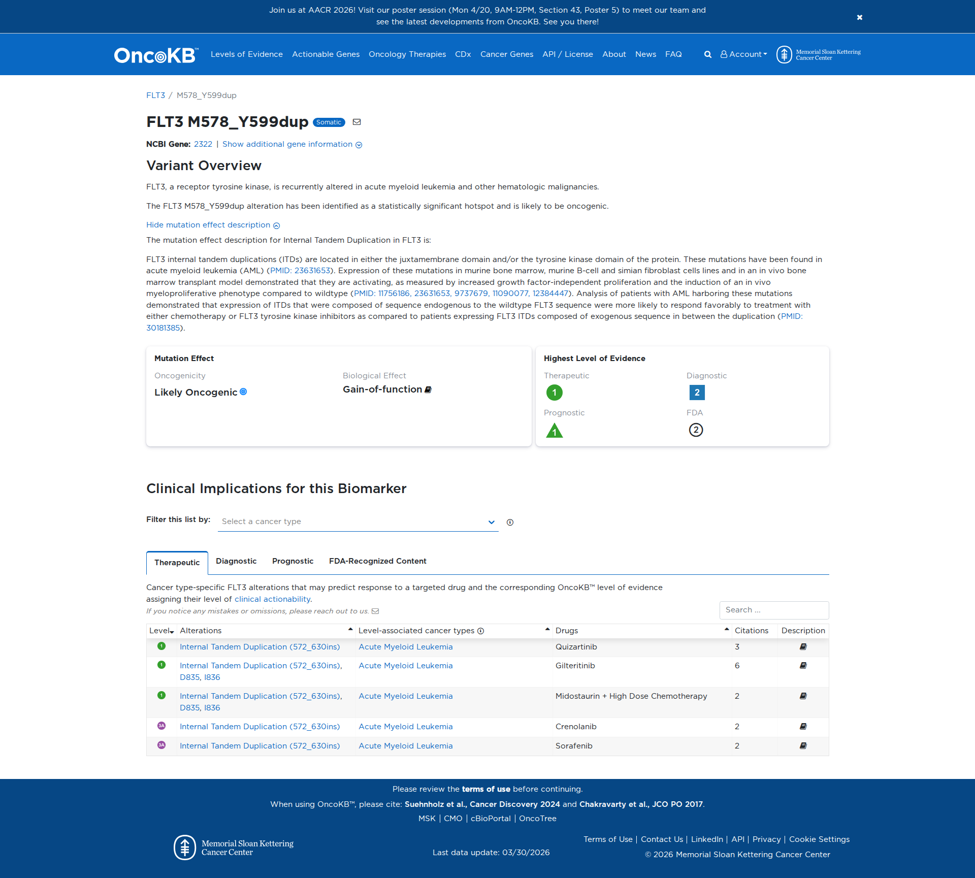 OncoKB Preview