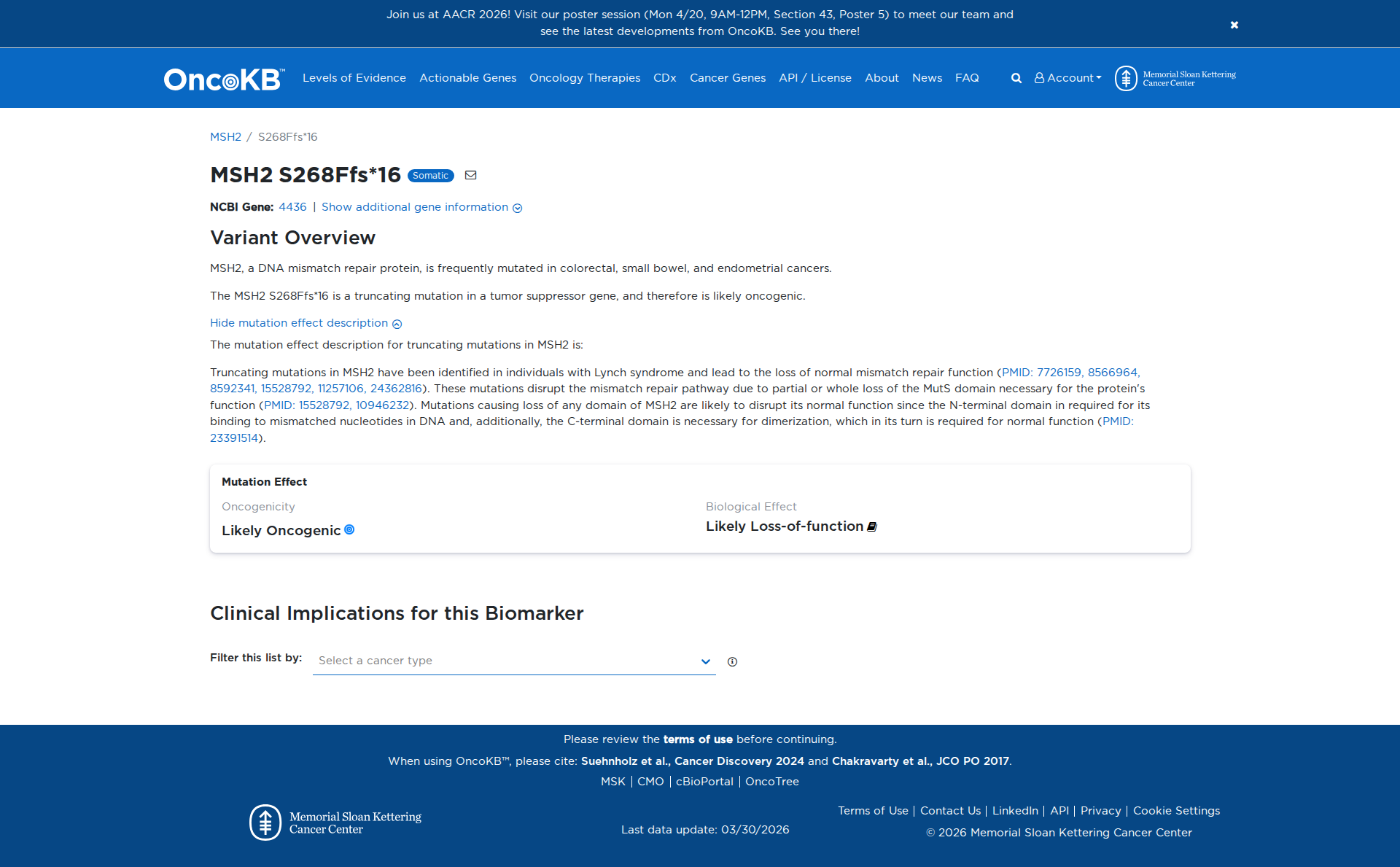 OncoKB Preview