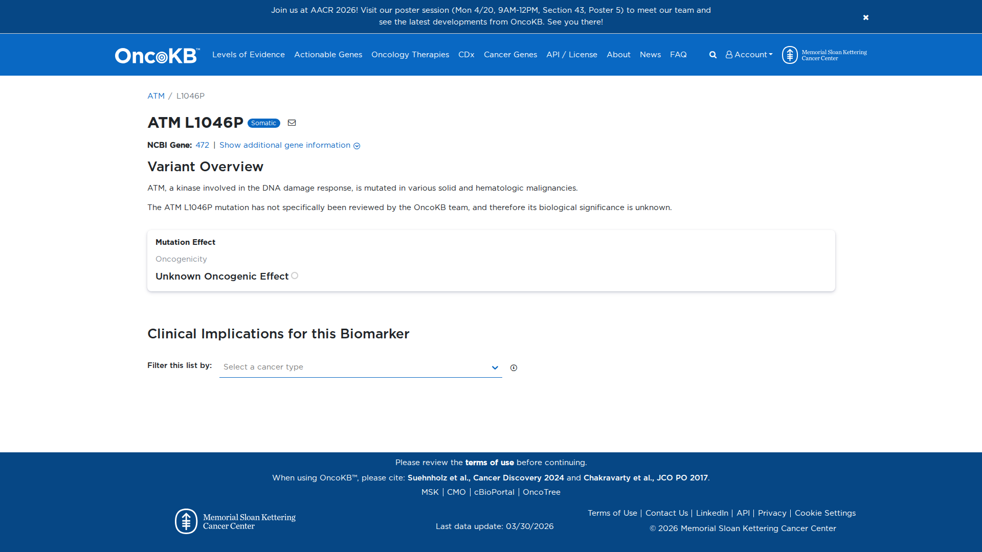 OncoKB Preview